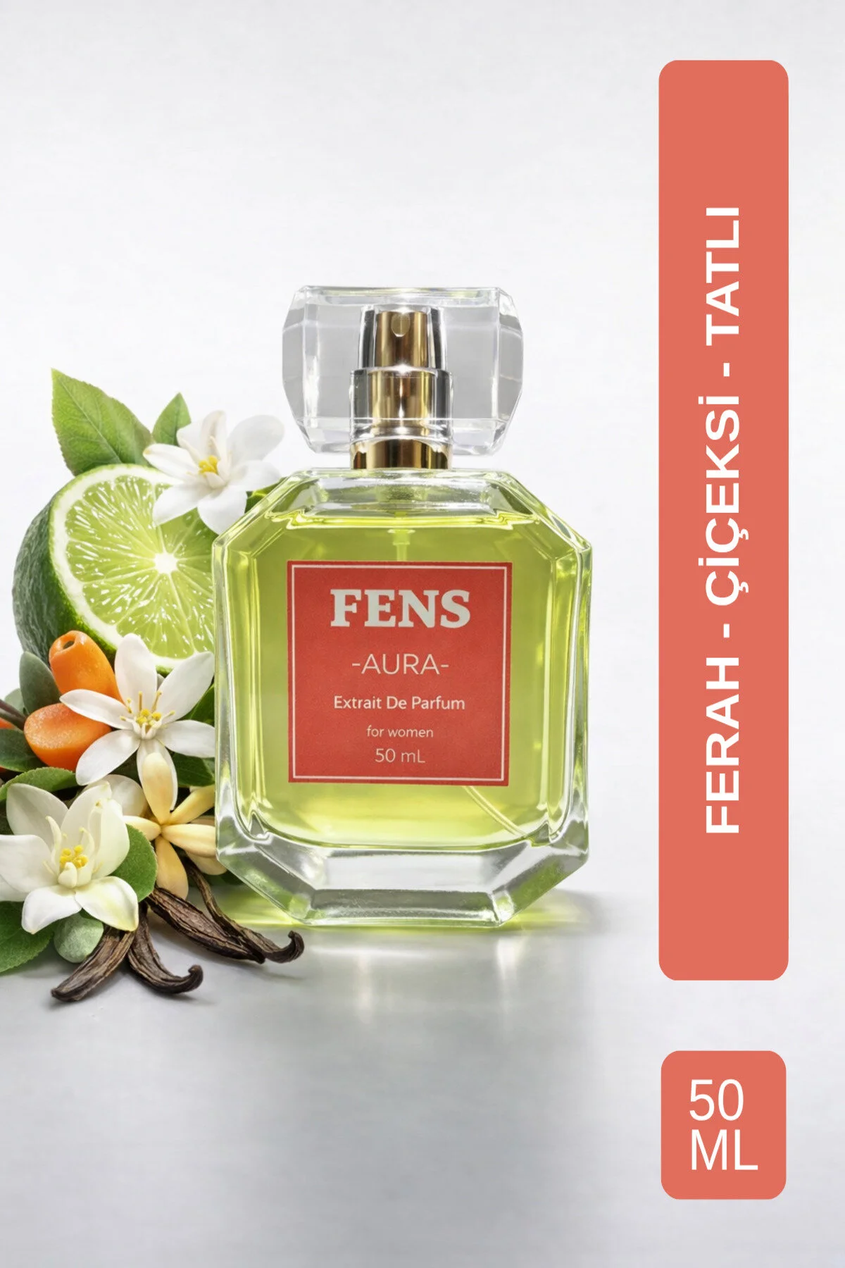 عطر زنانه اکسیر فنس آورا 50 میلی لیتر با کیفیت بالا Fs