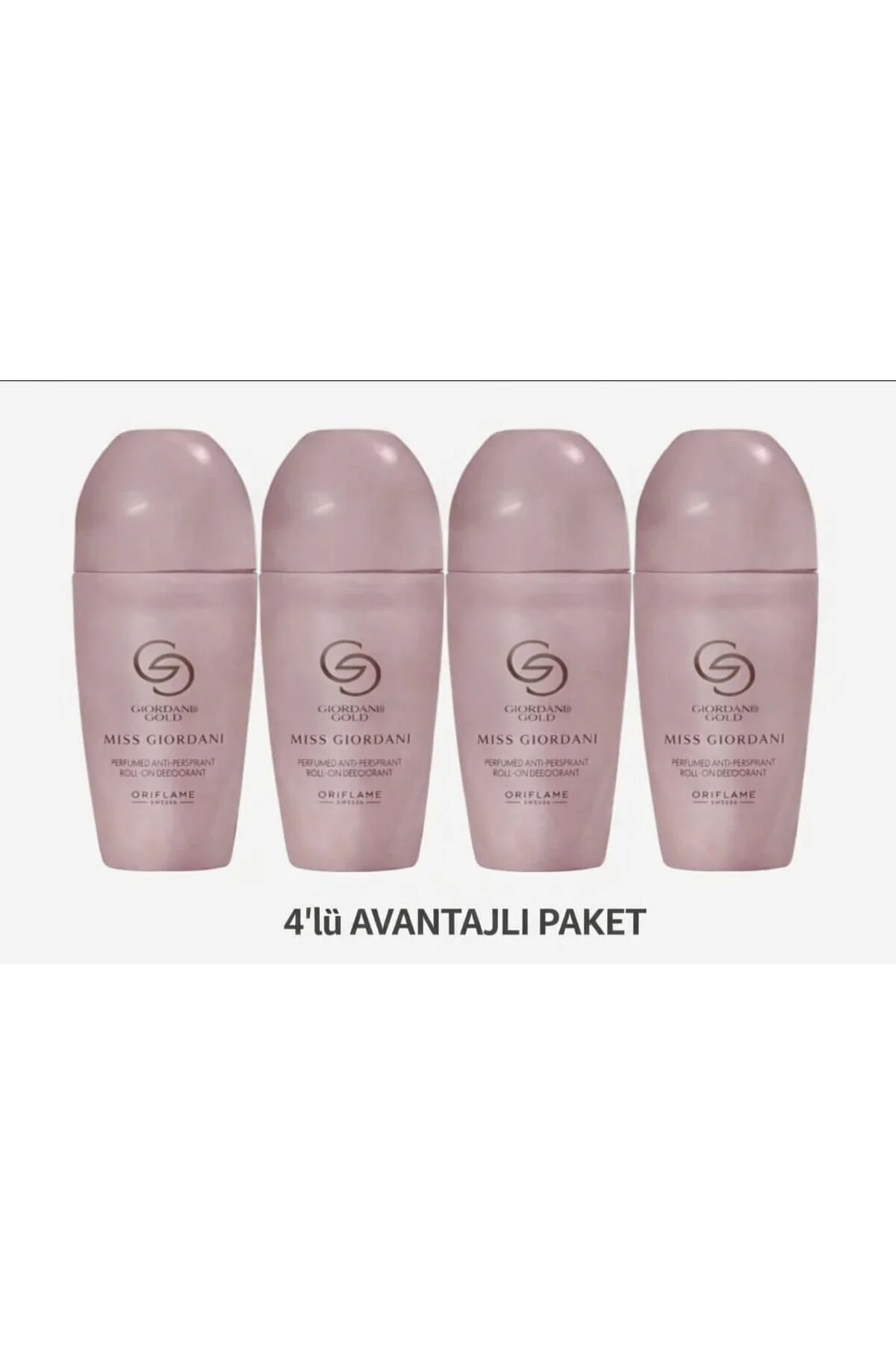 دئودورانت و رول آن عطر میس جیوردانی 4 عدد Oriflame