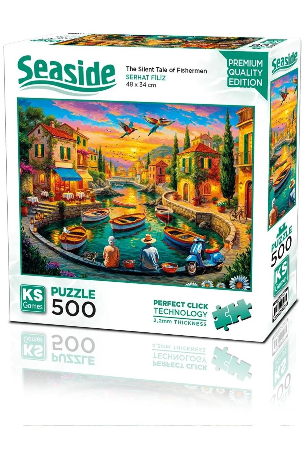 پازل 500 تکه داستان صامت ماهیگیران از ترکیه Ks Games