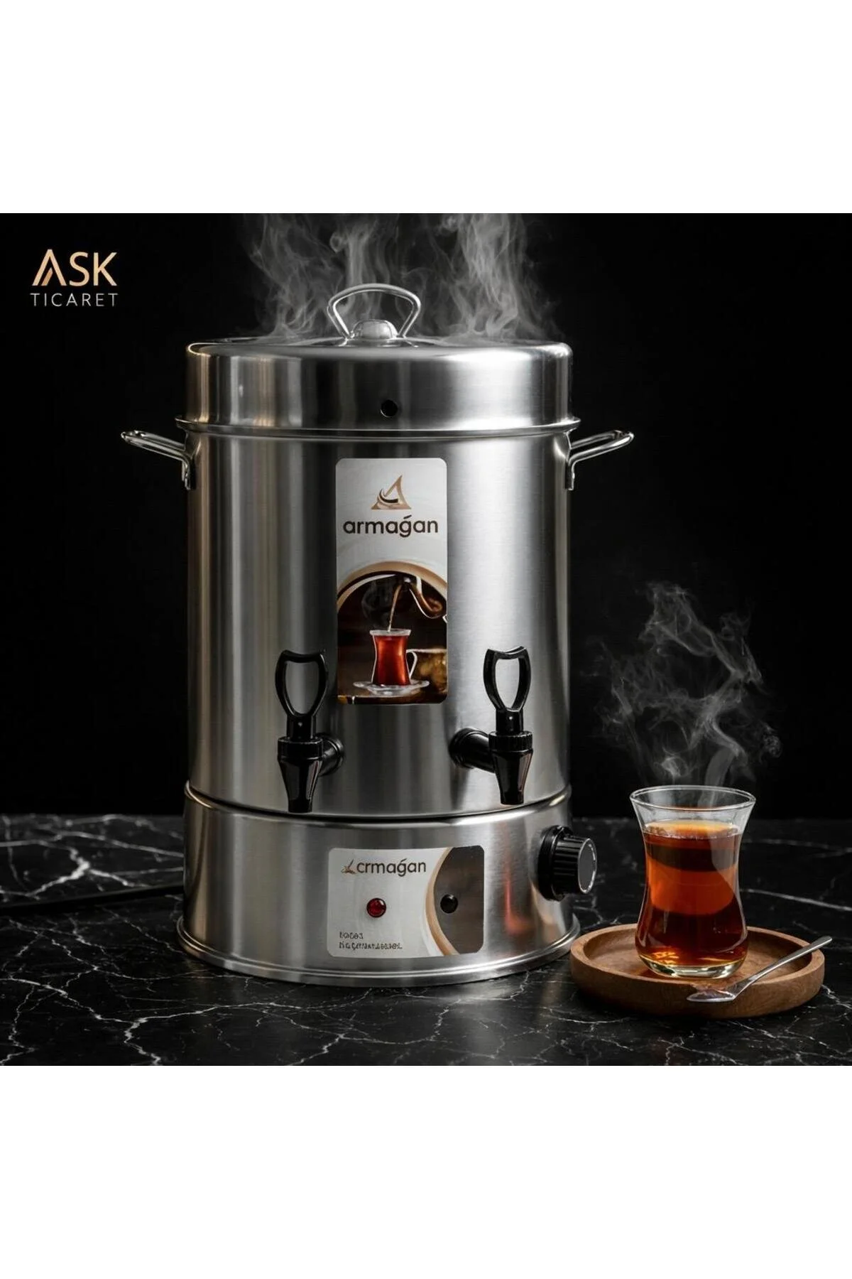 چای ساز دستگاه فروش و 40 فنجان سماور WW40 اورجینال Genel Markalar