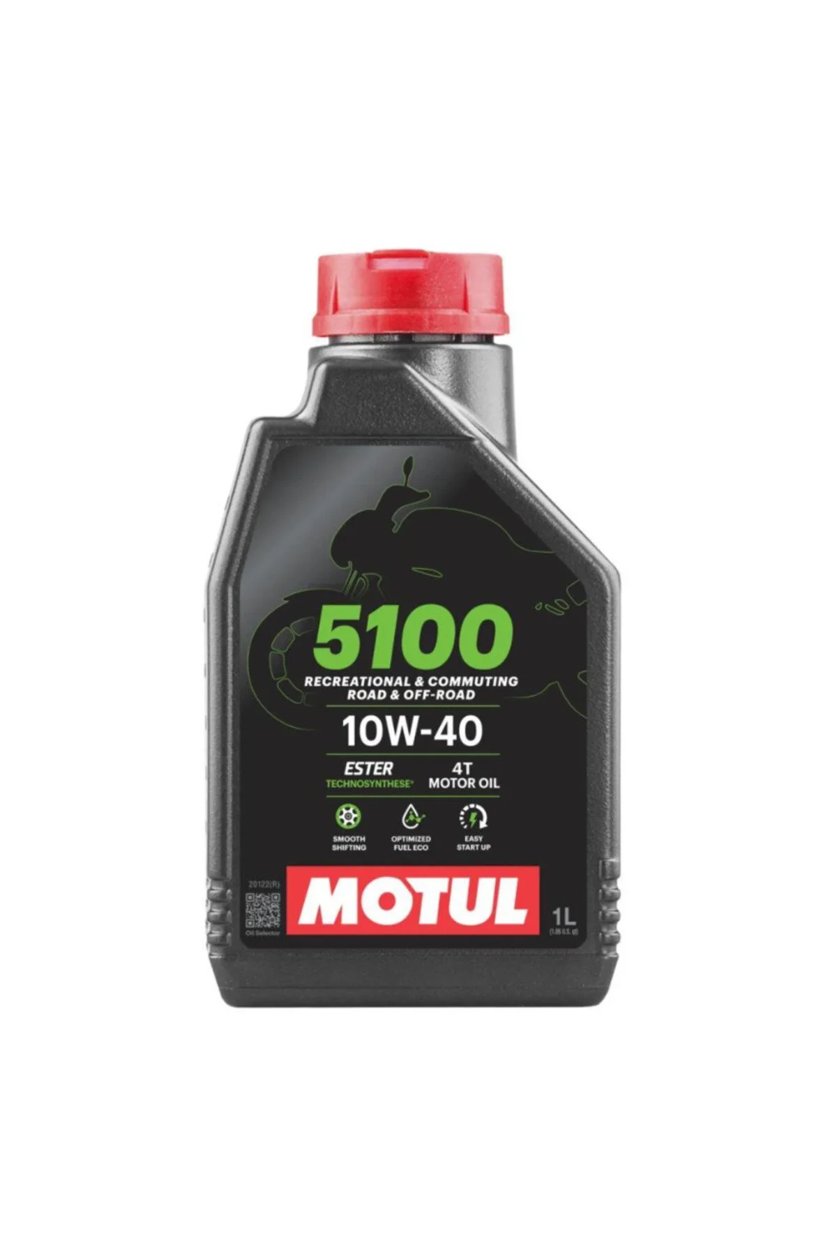 روغن و مکمل موتور سیکلت 5100 10W40 4T 1 LT PRODUCT 2024 موتول Motul