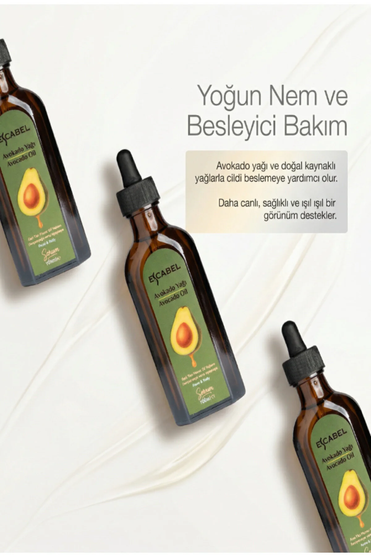 سرم مراقبت صورت با روغن آووکادو 100 میلی لیتر Escabel