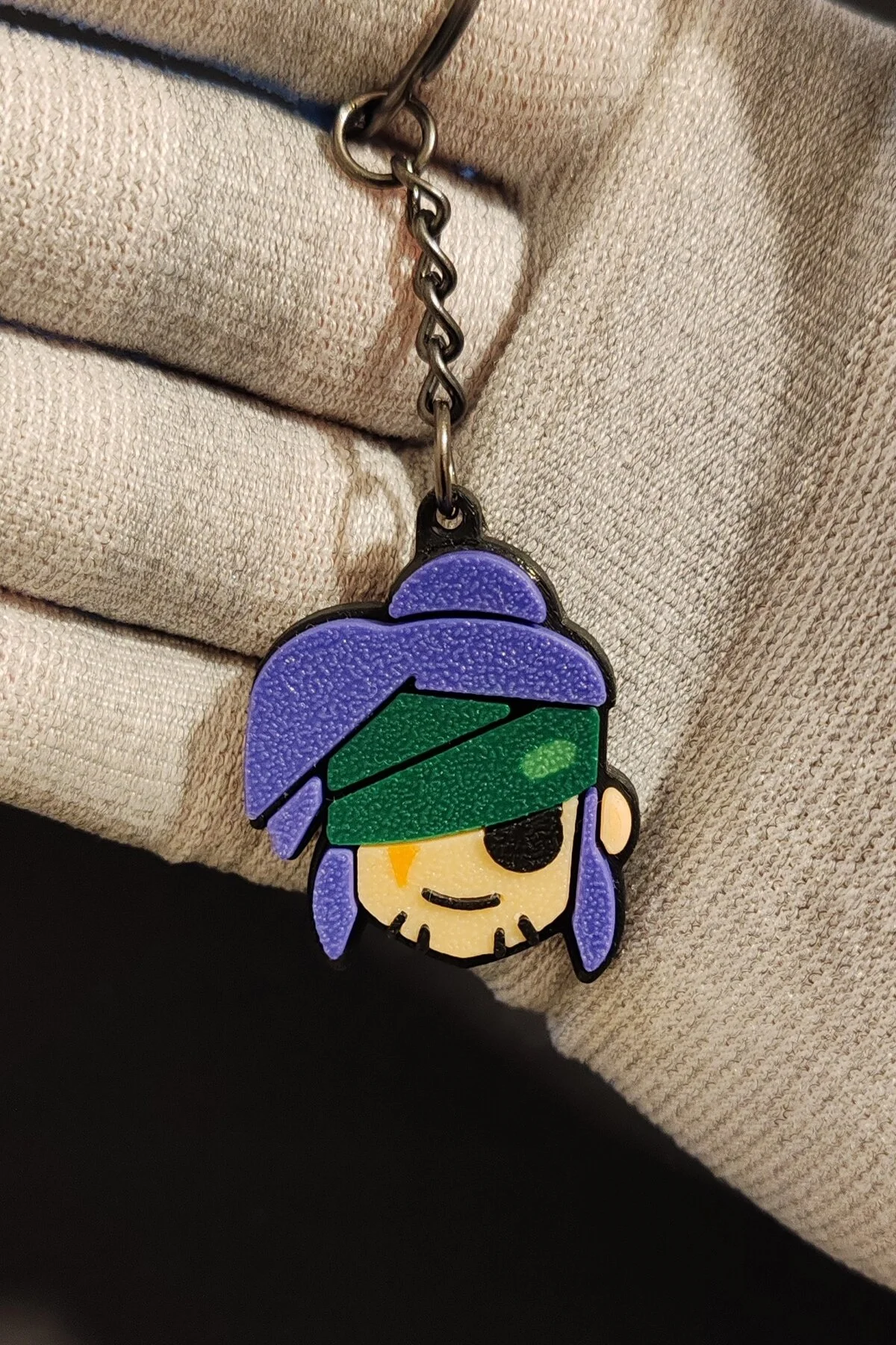 جلیقه کلید BRAWL STARS KENJI KEYCHAIN اورجینال Saes Labs