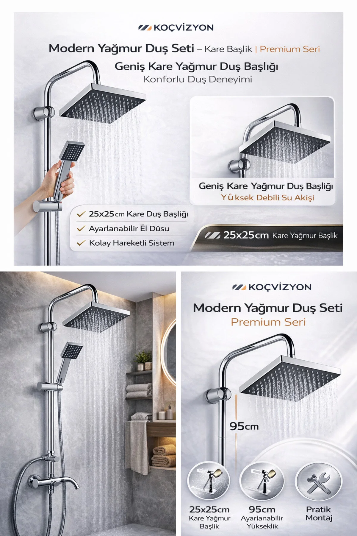 سیستم دوش ست سر ربات نسل جدید محلی KOCVISION ŞENPRES