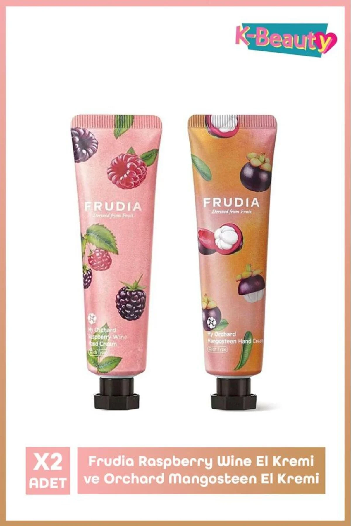 کرم دست کرمی توت فرنگی و مانگوستین باغ میوه Frudia