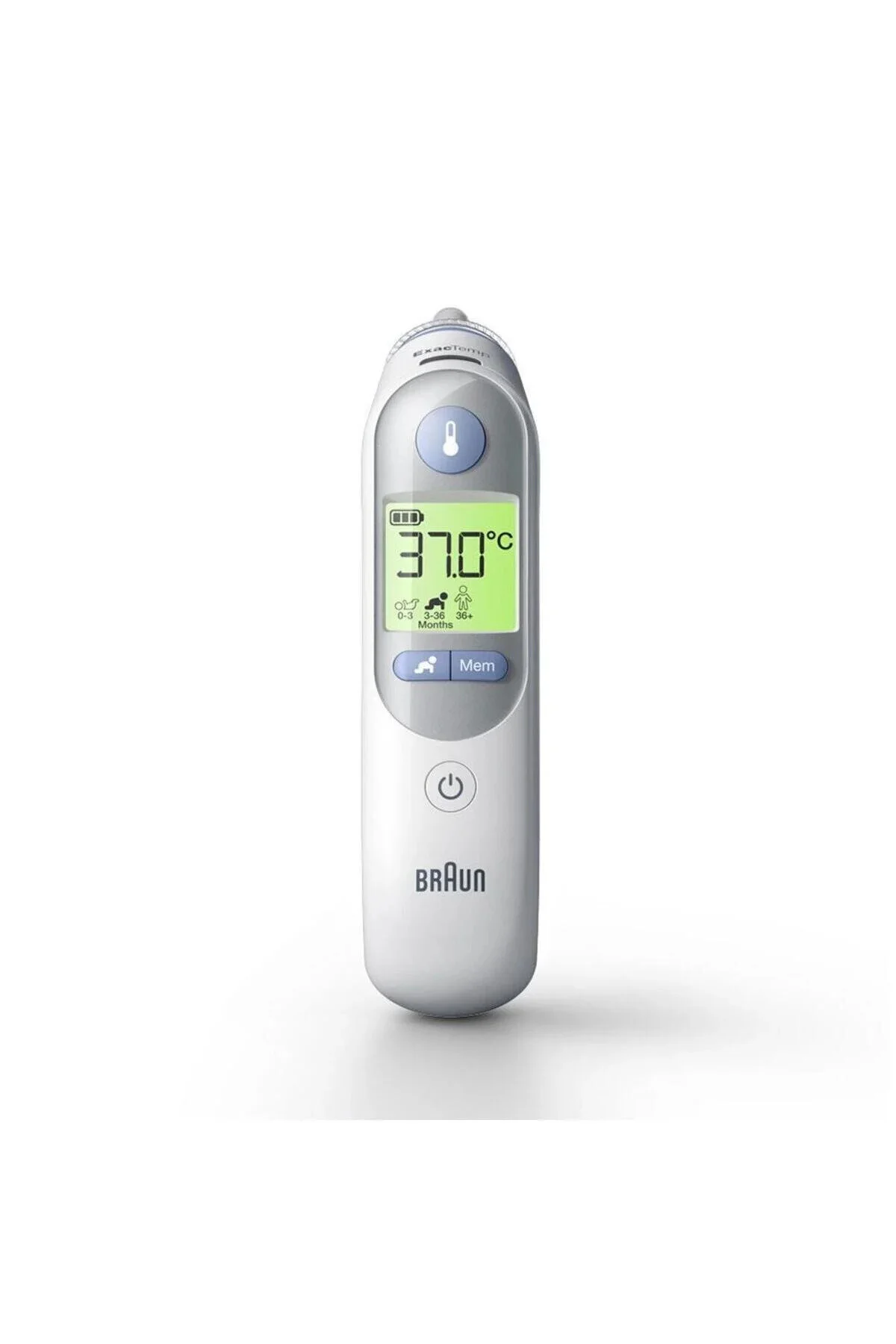 تب سنج THERMOSCAN 7+ با حساسیت به سن و حالت شب براون Braun