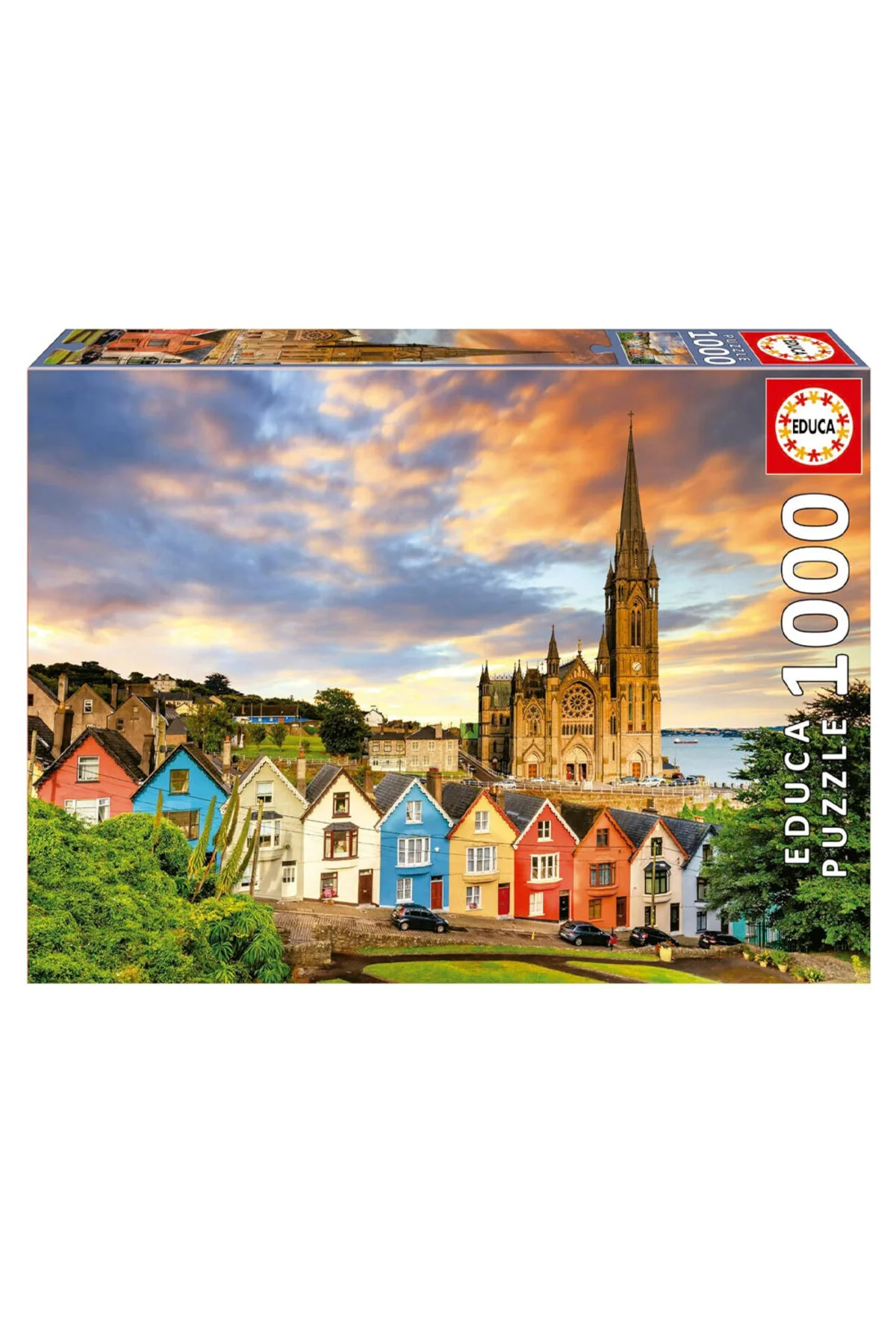 پازل EDUCA 1000 PIECE IRELAND COBH CATHEDRAL PUZZLE 19927 از ترکیه Educa Puzzle