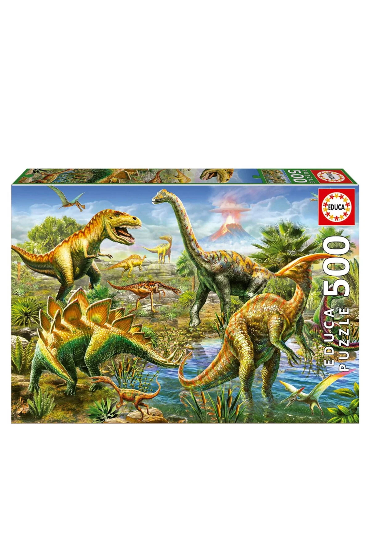 پازل زمین بازی ژوراسیک 500 قطعه EDUCA 19903 از ترکیه Educa Puzzle