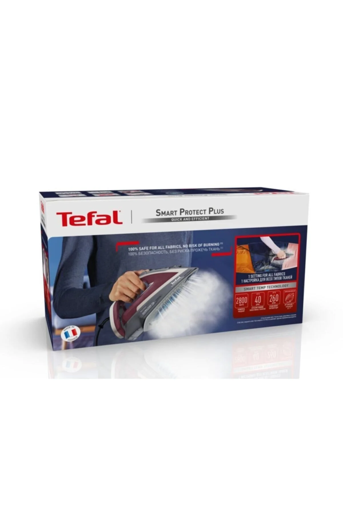 اتو بخار قرمز 2800 وات تفال TEFAL