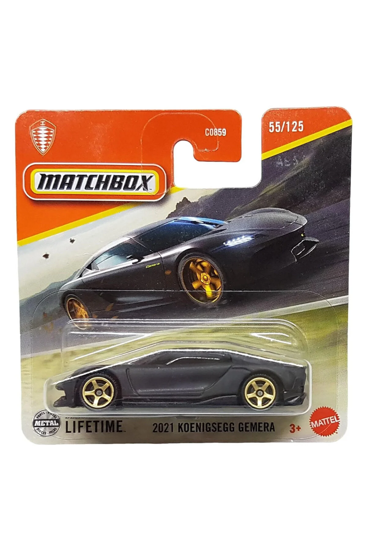 ماشین اسباب بازی جعبه کبریت 2021 KOENIGSEGG GEMERA از ترکیه HOT WHEELS