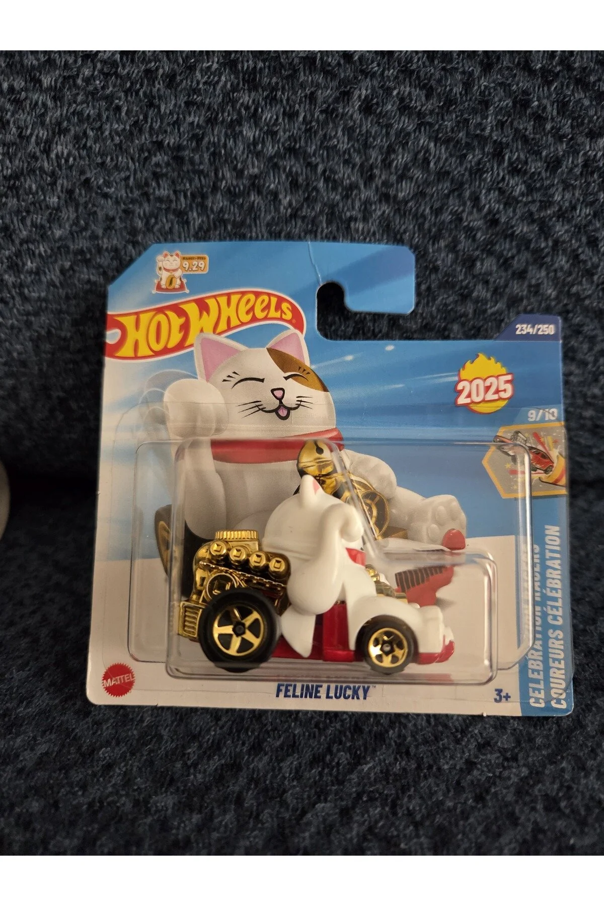 ماشین اسباب بازی چرخ دستی های تکی FELINE LUCKY HYW52 از ترکیه HOT WHEELS
