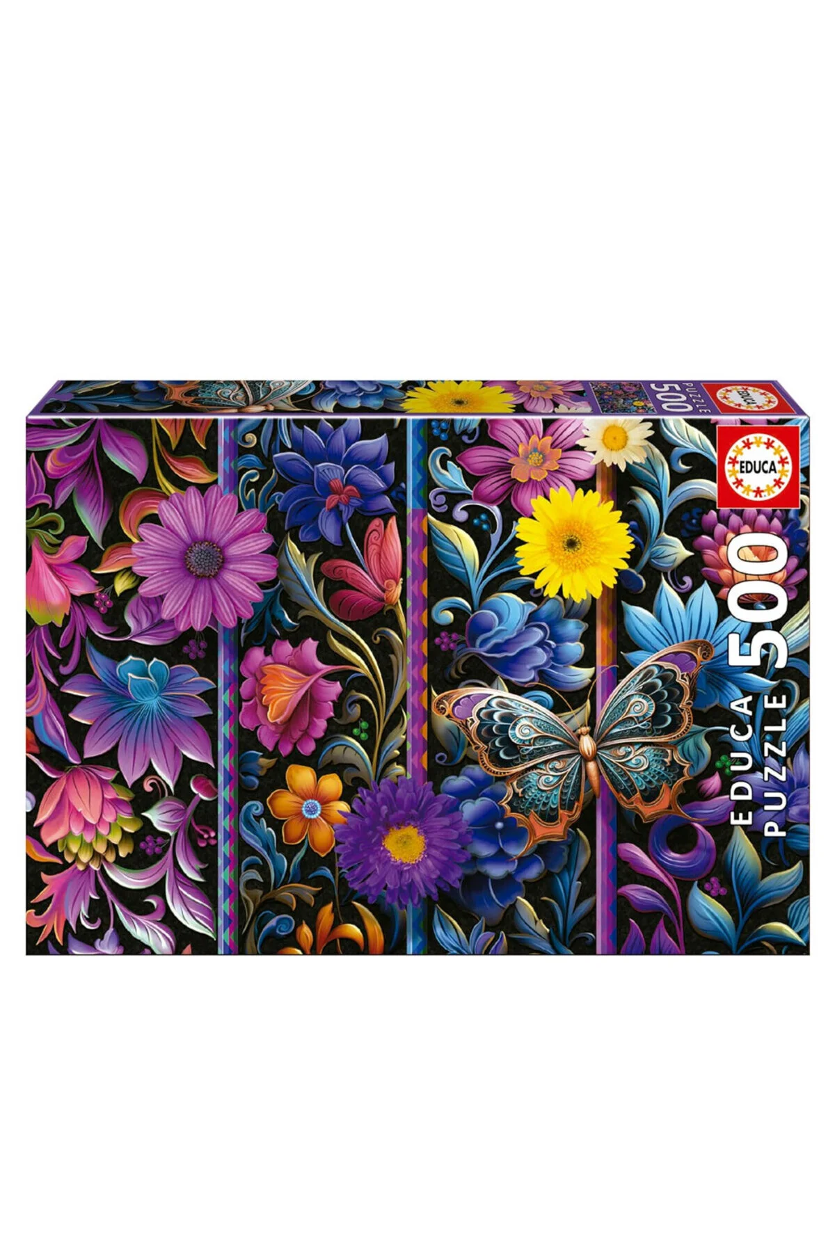 پازل باز کردن گل باددا 500 تکه EDUCA 19909 بلوم از ترکیه Educa Puzzle