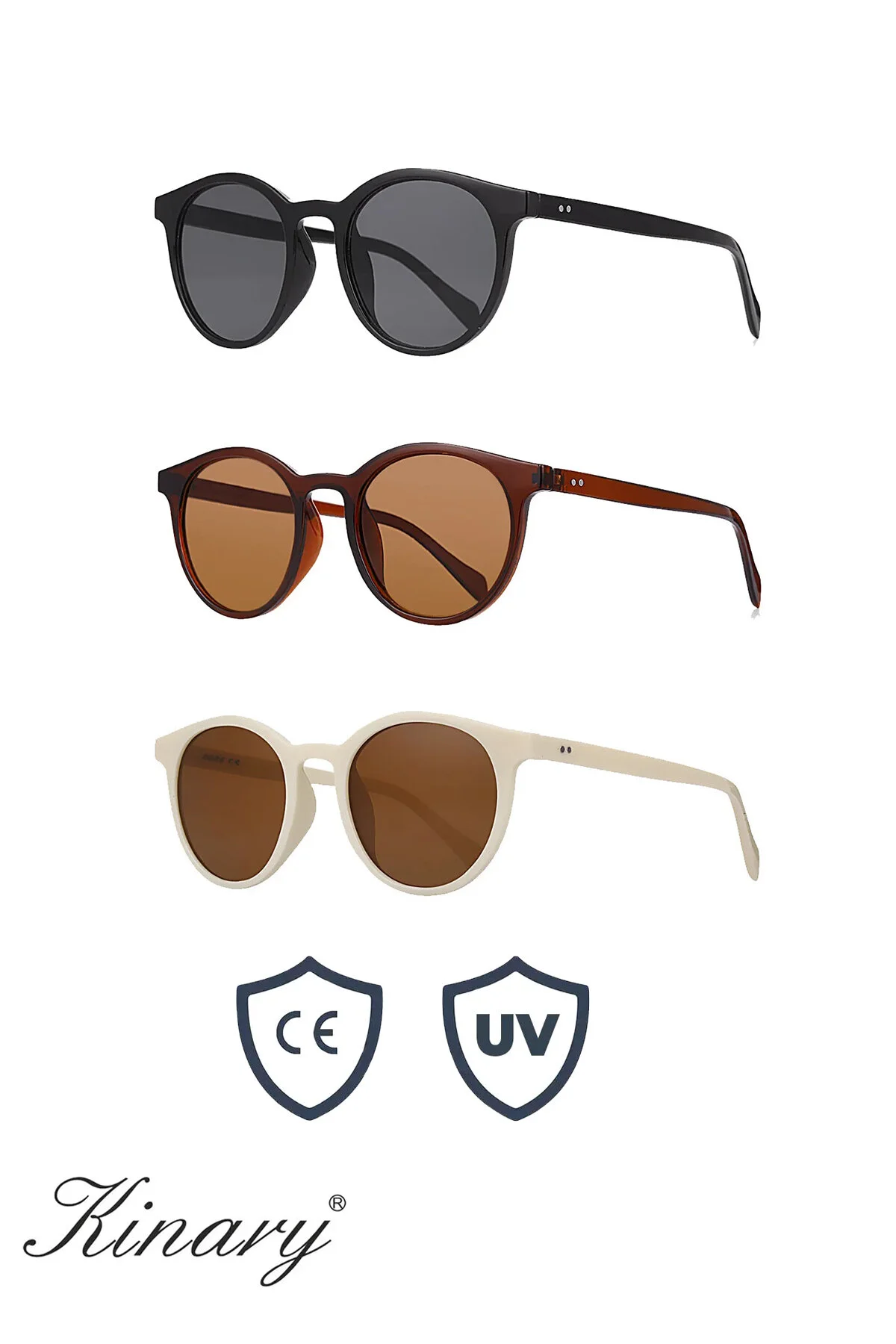عینک آفتابی PROTECTION UNISEX SUNGLASS 3 PIECE PREFT SET اورجینال Kinary