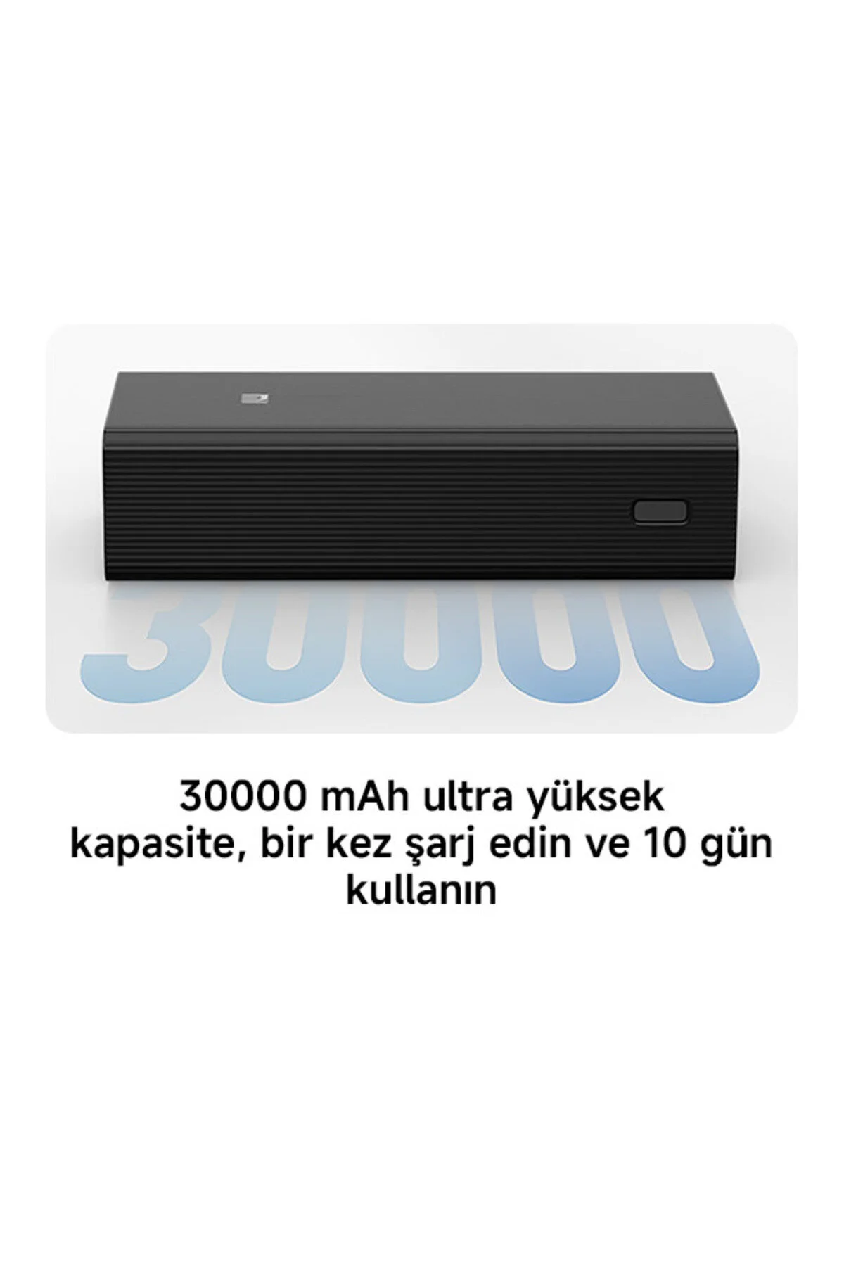 پاوربانک پاور بانک 2 USB و پورت C 30000MAH 18W BHR9126GL مشکی اورجینال Xiaomi