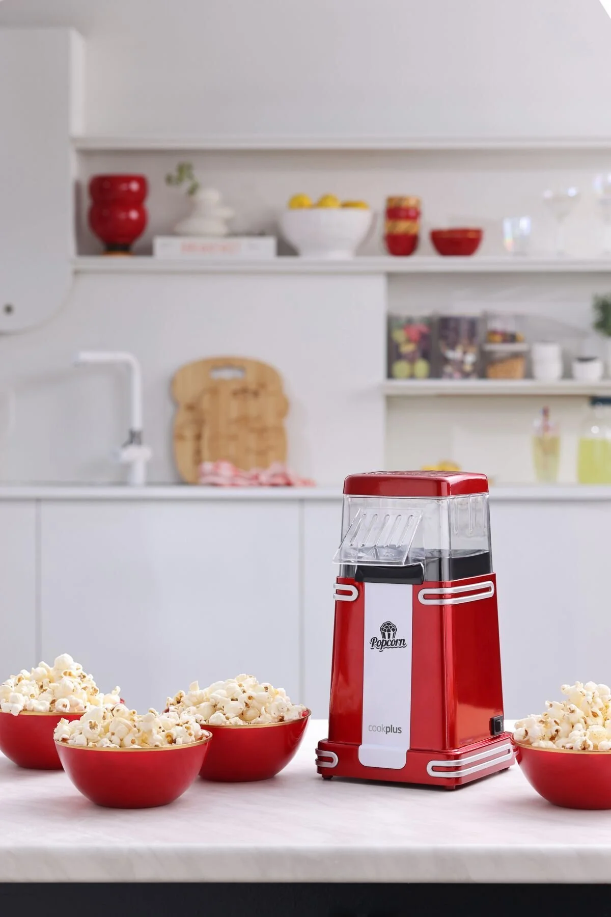 دستگاه پاپ کورن رترو کوچک اورجینال Cookplus