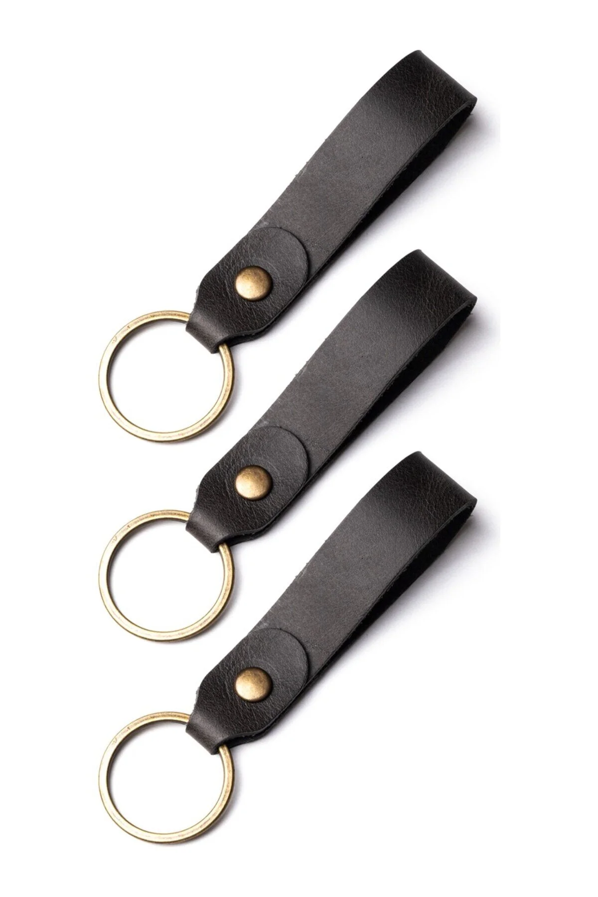 جلیقه کلید جاکلیدی چرمی برنزه تک تکه clawleather