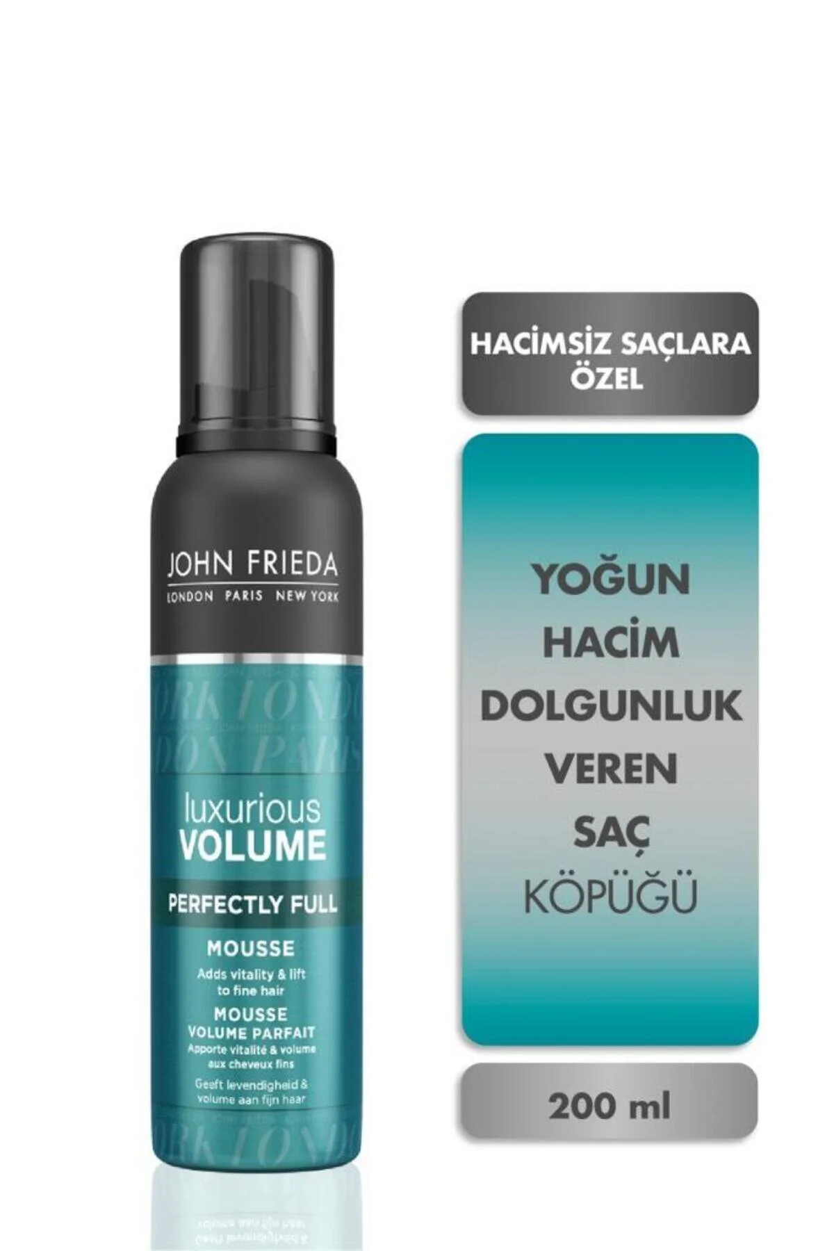 موس مو حجم دهنده مخصوص موهای نازک 200 میلی لیتر جوهن فریدا John Frieda