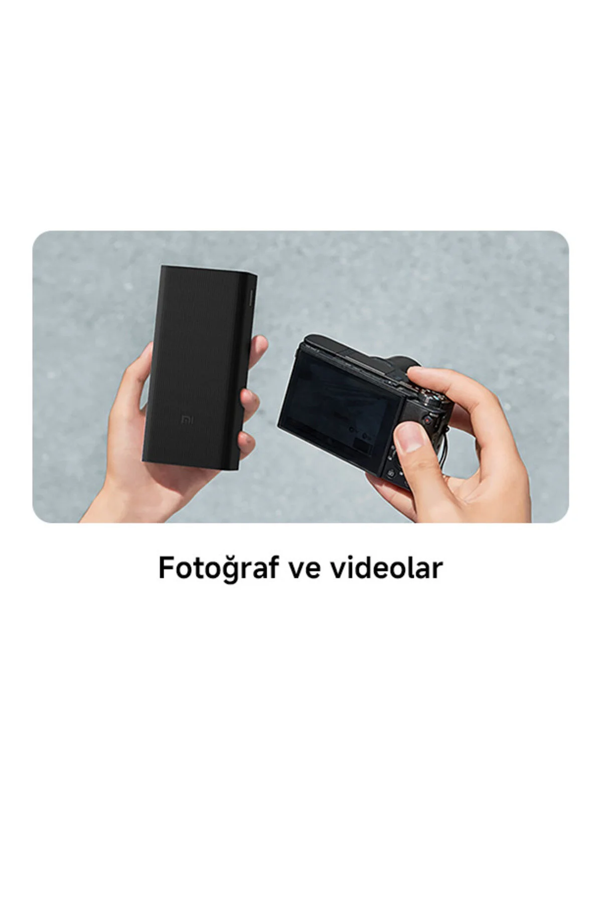 پاوربانک پاور بانک 2 USB و پورت C 30000MAH 18W BHR9126GL مشکی اورجینال Xiaomi