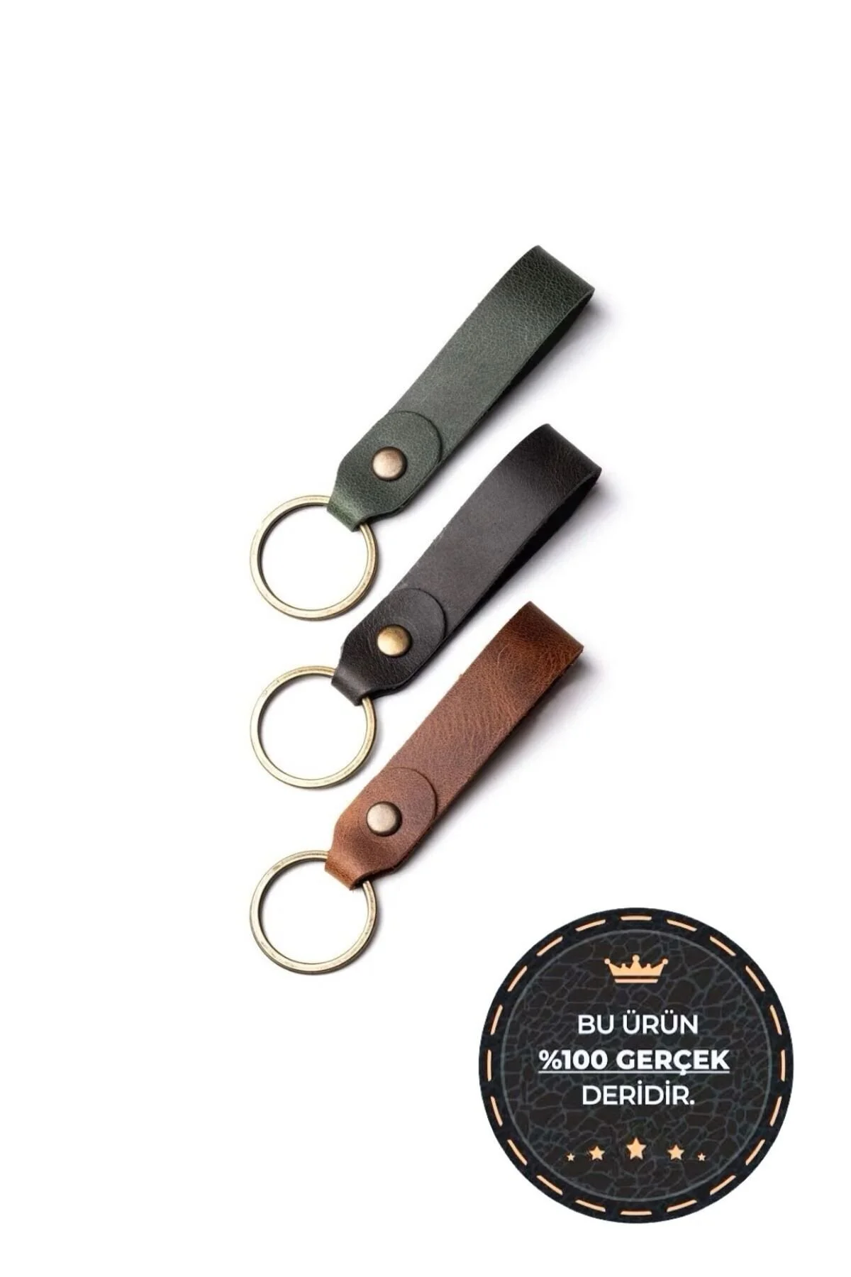 جلیقه کلید 3 عدد جاکلیدی چرم اصل clawleather