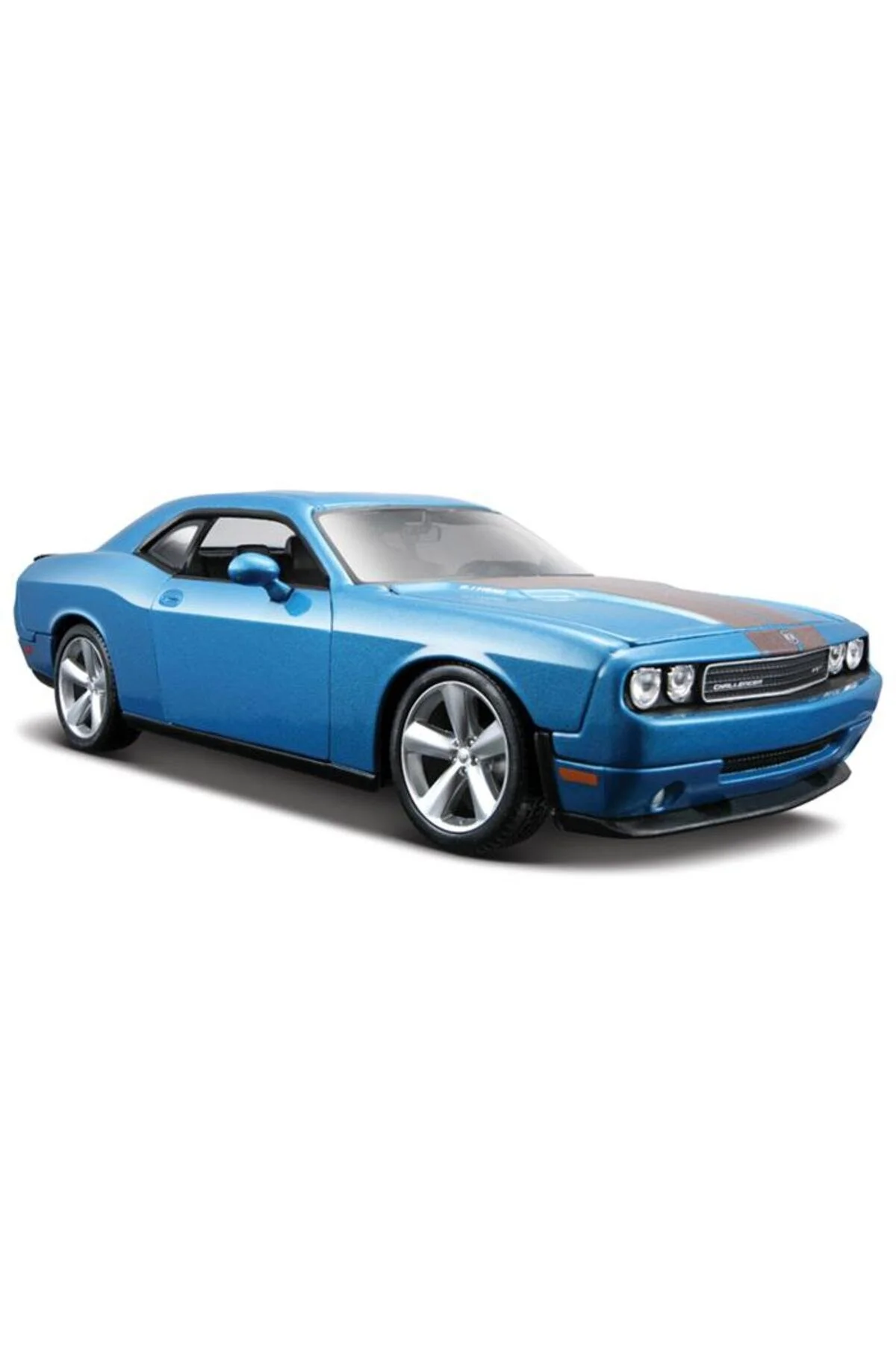 مدل خودرو DODGE CHALLENGER SRT 2008 1:24 MODEL CAR SE BLUE Maisto