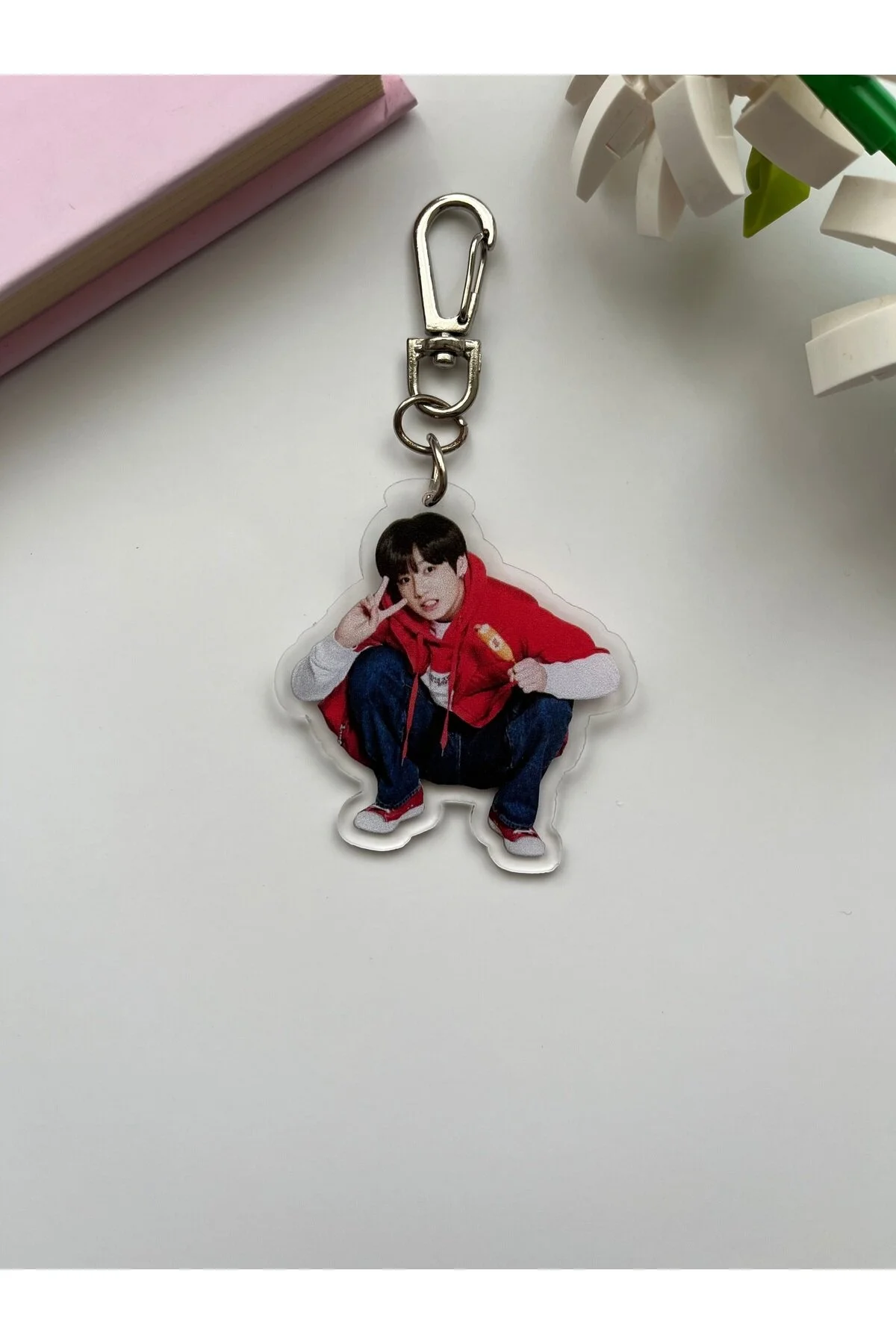 جلیقه کلید جاکلیدی BTS JUNGKOOK KPOP CHARM کیف Hara Company