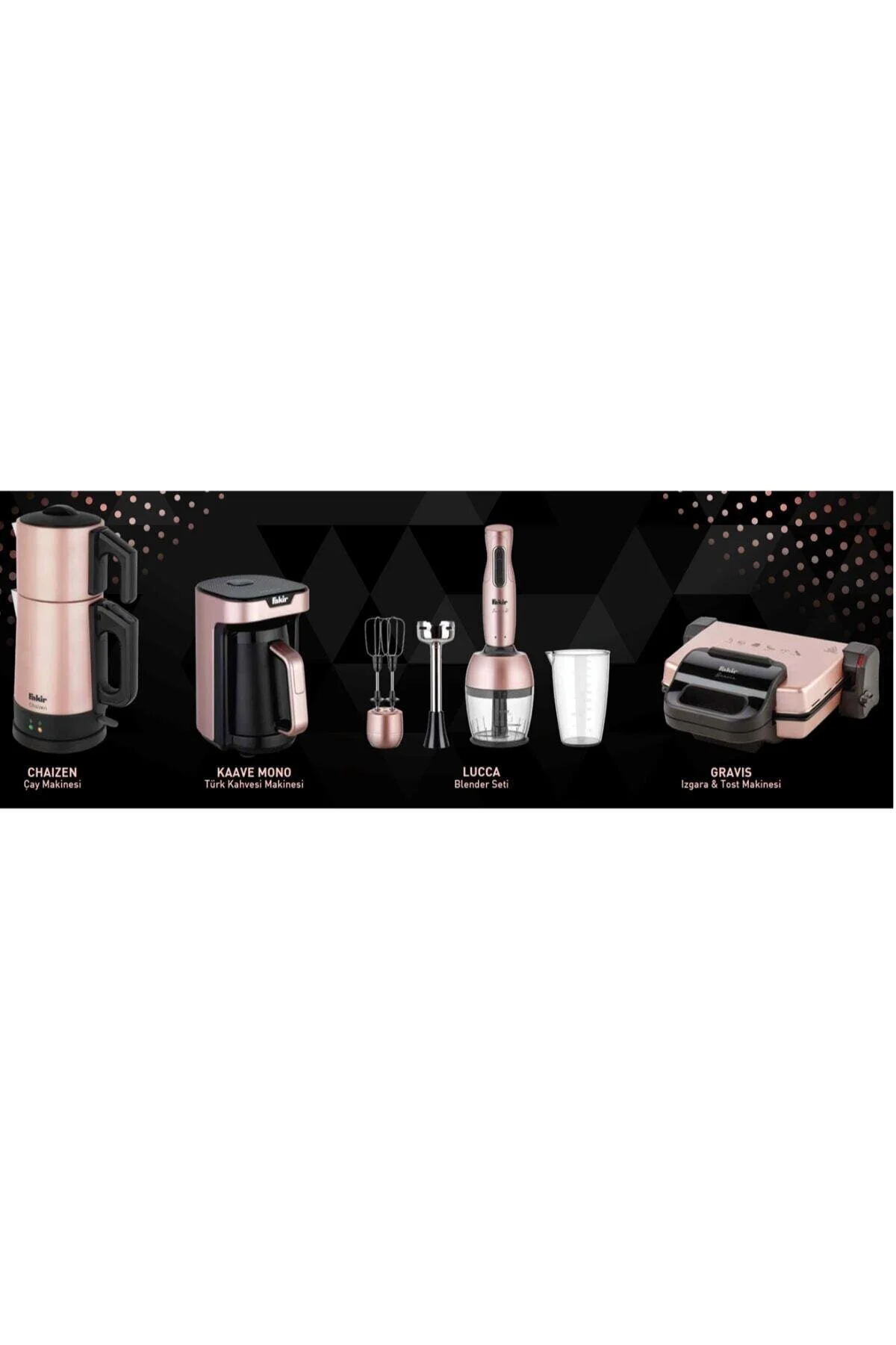 ست جهیزیه برند فکیر مدل Avantaj Paket Rose