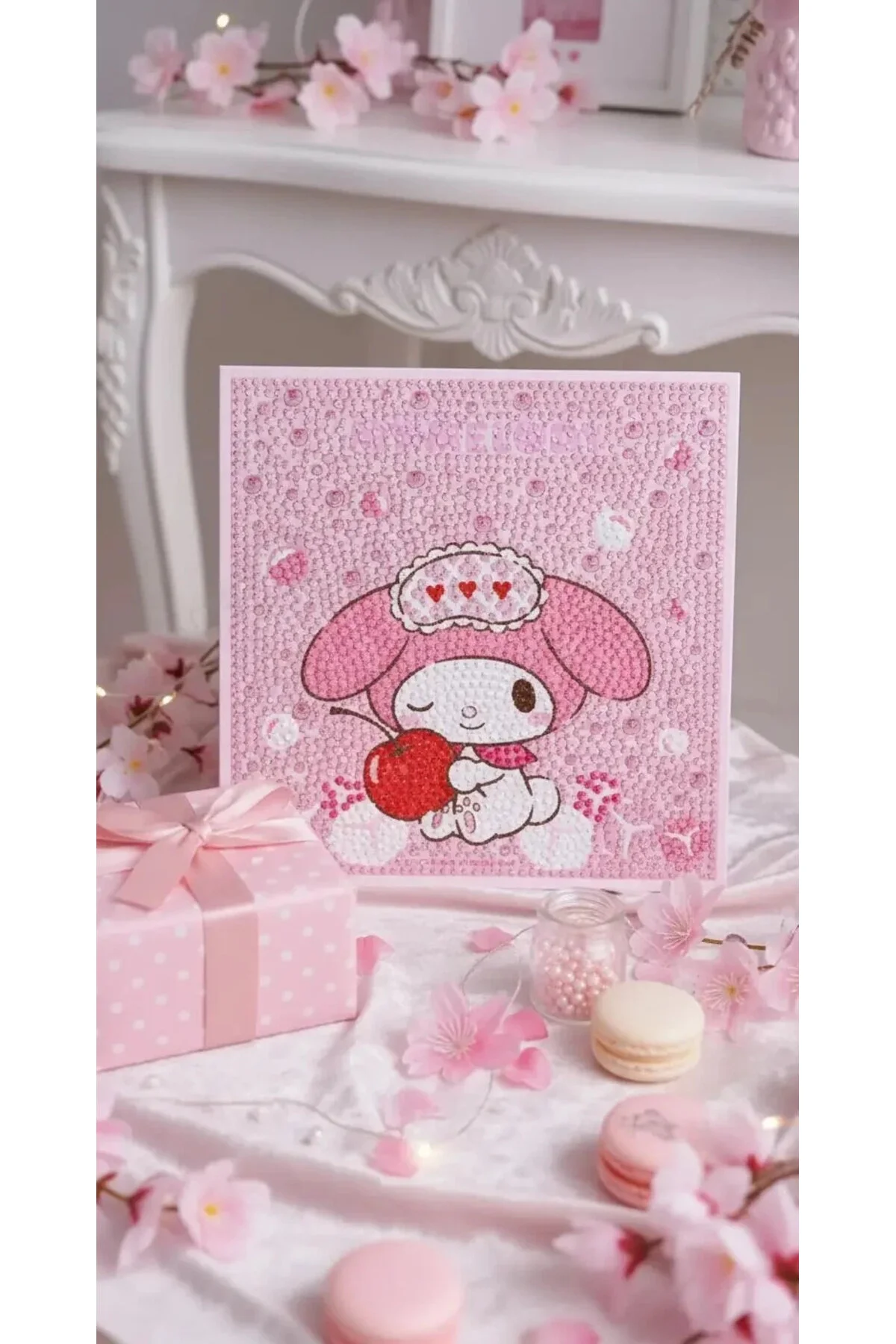 پازل موزاییک الماس سری تابستانی رنگارنگ ساحلی ملودی من از ترکیه SANRIO
