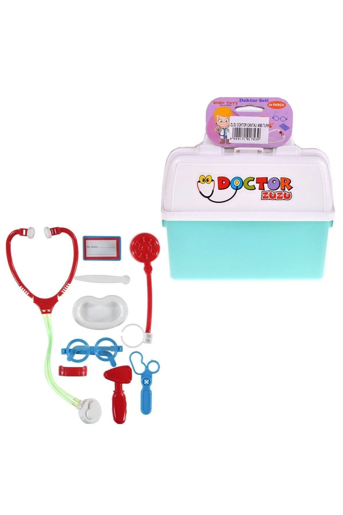 لگو و اسباب بازی های ساخت محور ست 4090 دکتر با کیف از ترکیه Zuzu Toys