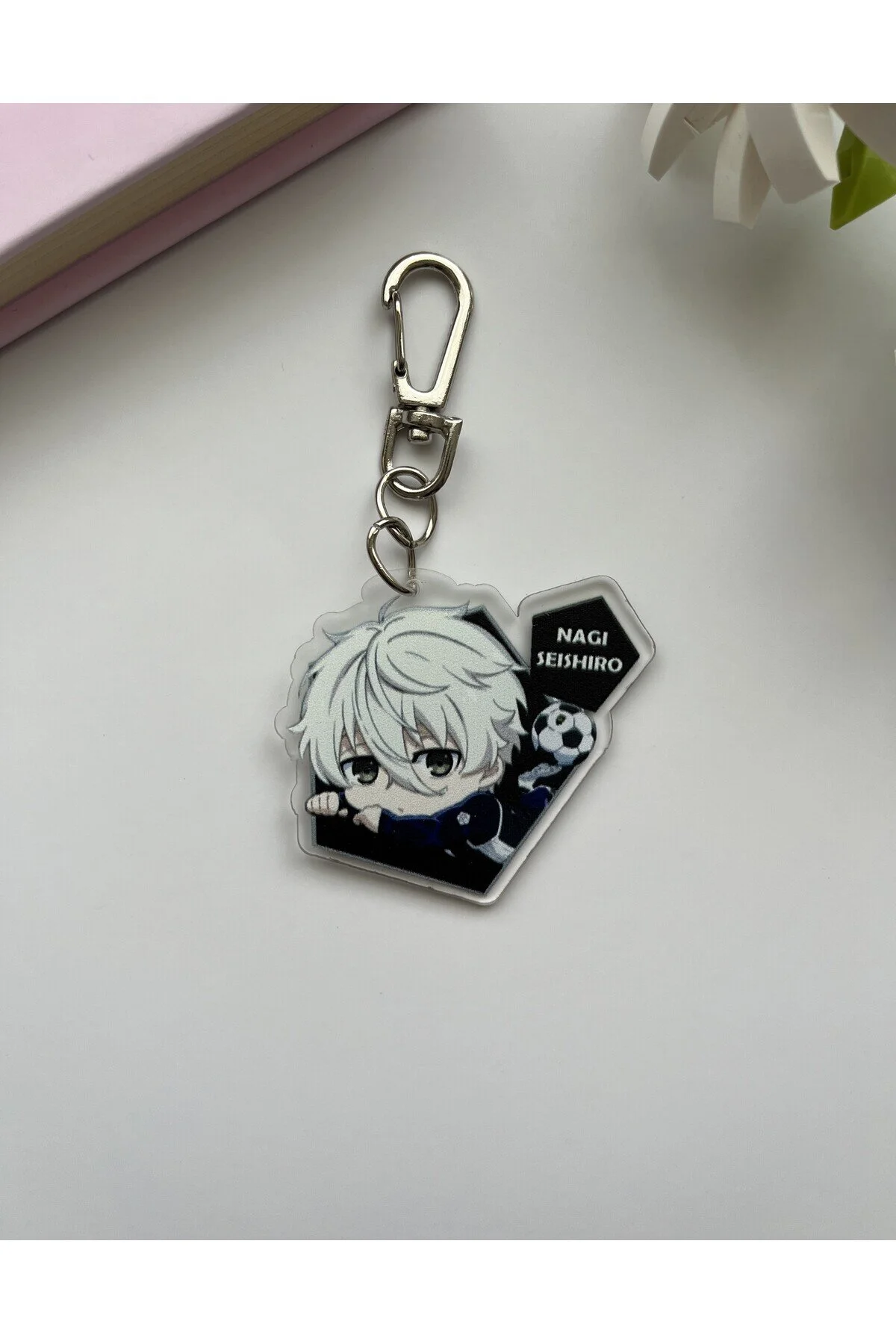 جلیقه کلید انیمه قفل آبی NAGI ANIME KEYCHAIN BAG CHARM Hara Company