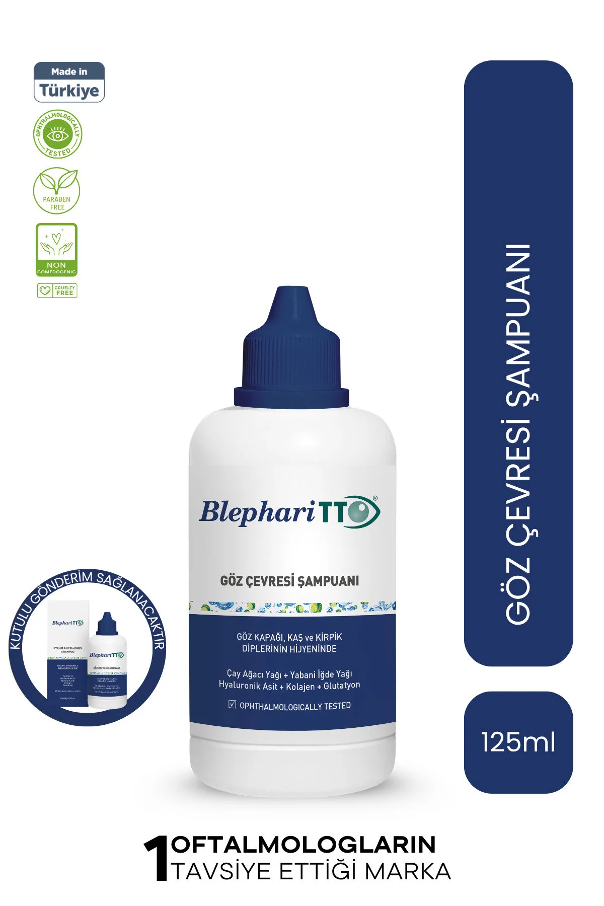 کرم دور چشم شامپو بلفاریتو 125 میل 100 25 روغن درخت چای Tto