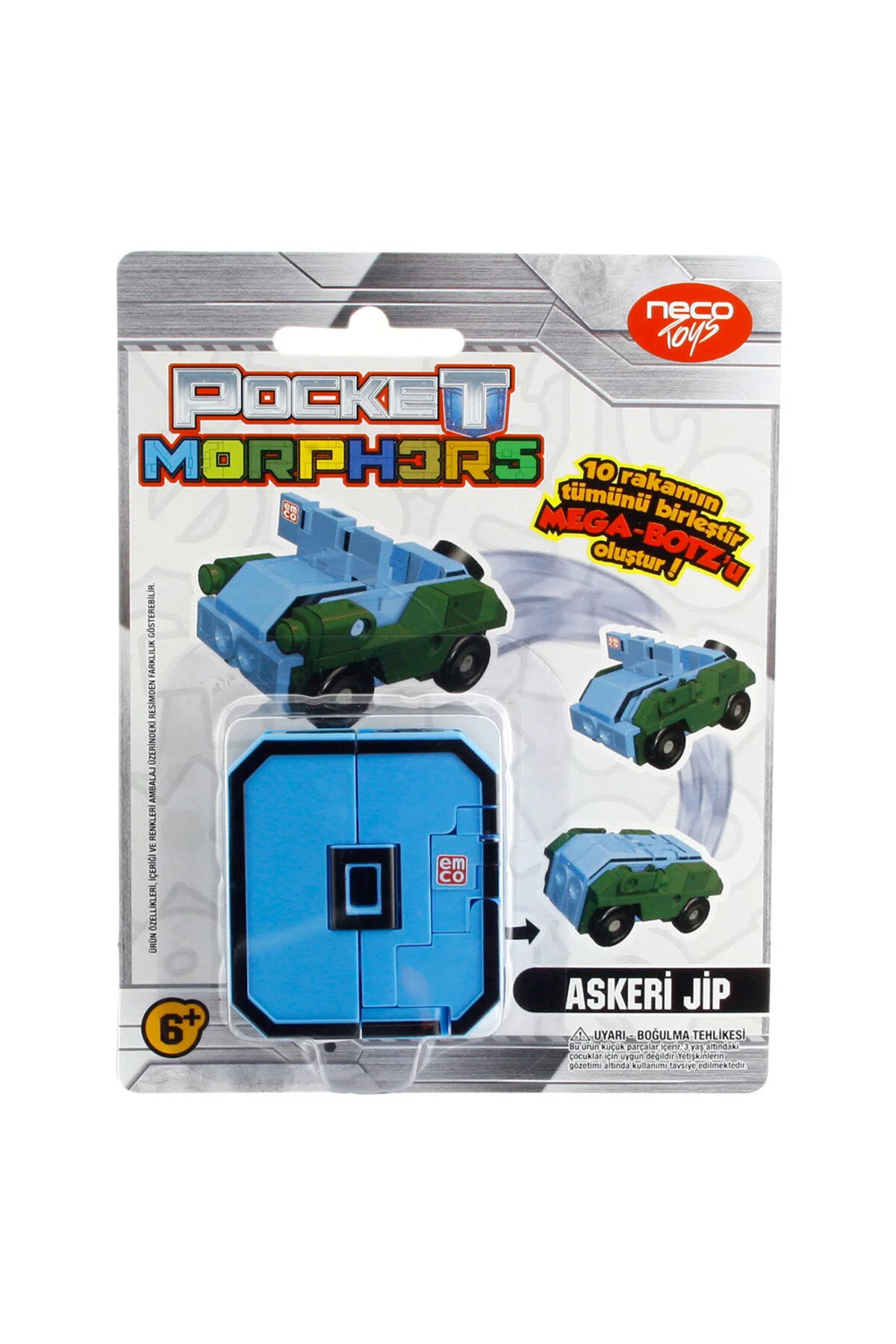 ماشین اسباب بازی اعداد متحول کننده سورپرایز 0 Pocket Morphers