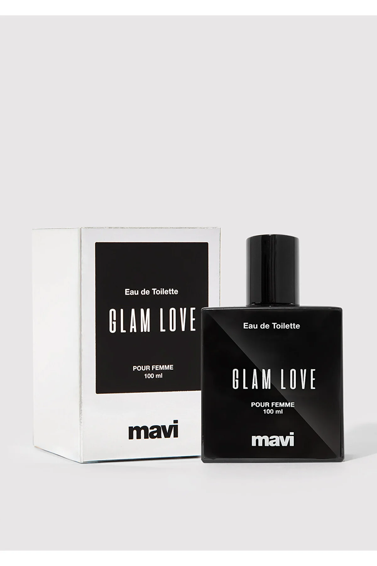 عطر سفید زنانه گلم لاو Glam Love مشکی 100 میل ماوی برند ترکیه Mavi