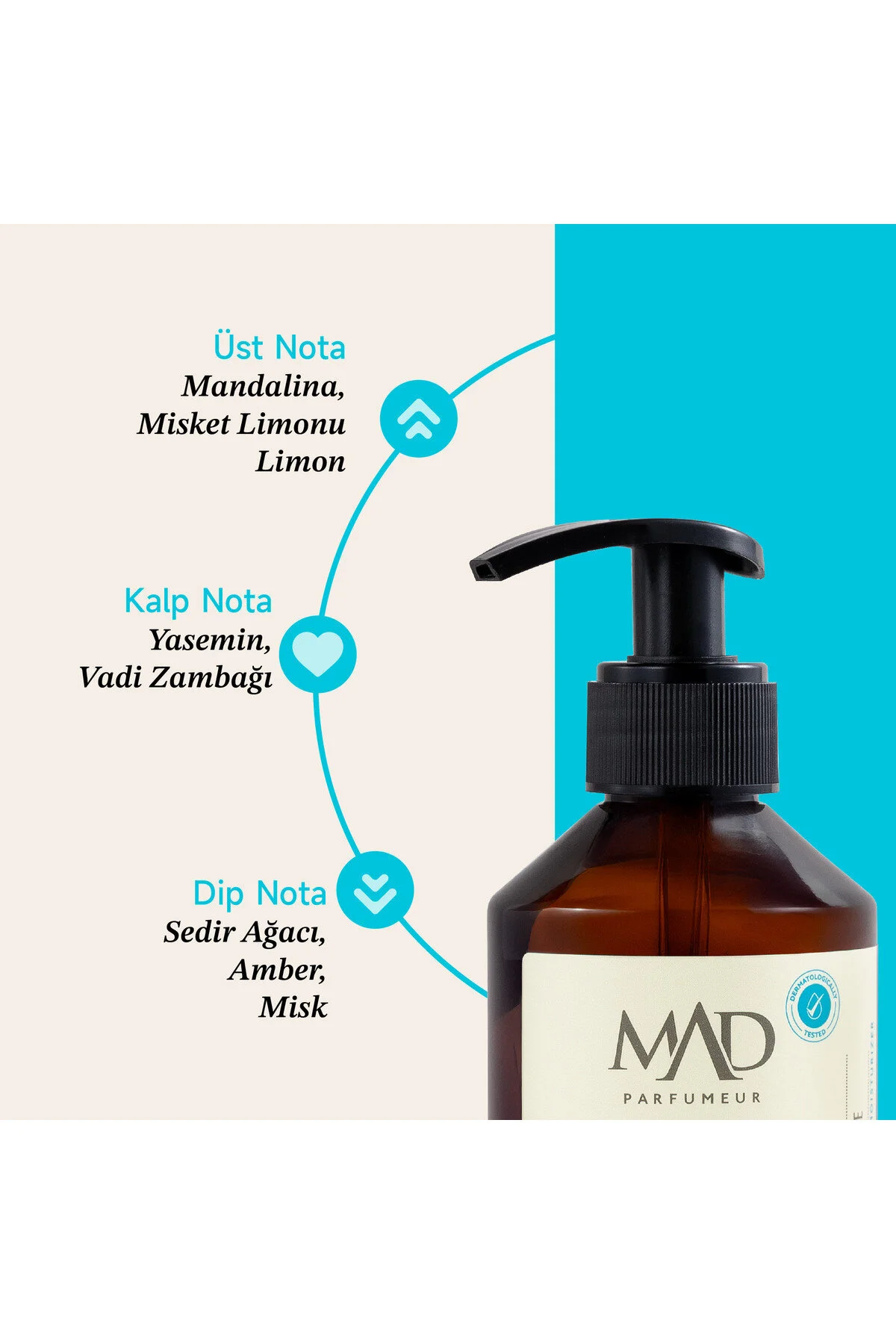 صابون مایع یخ دیوانه 250 میل Mad Parfüm
