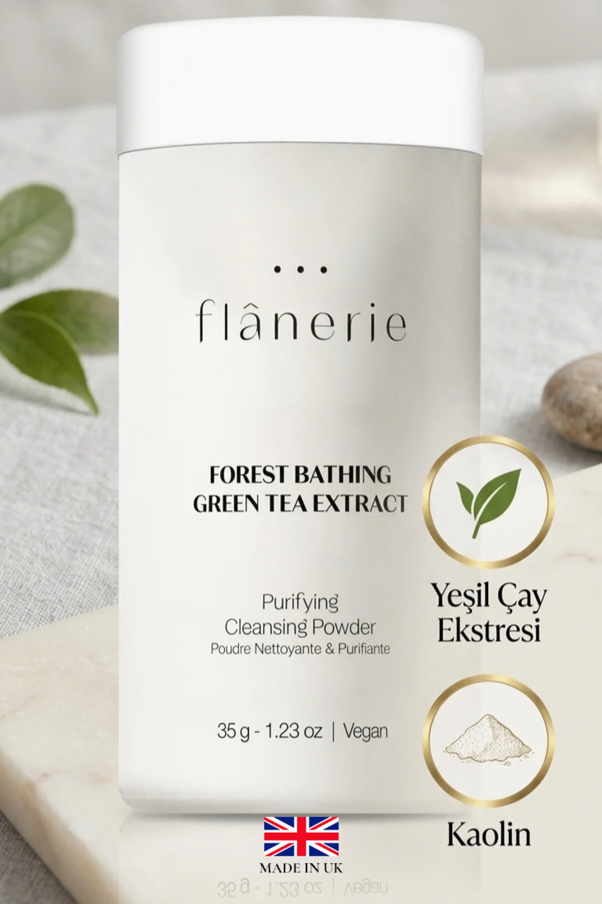 اسکراب صورت پودر پاک کننده پوست Flanerie