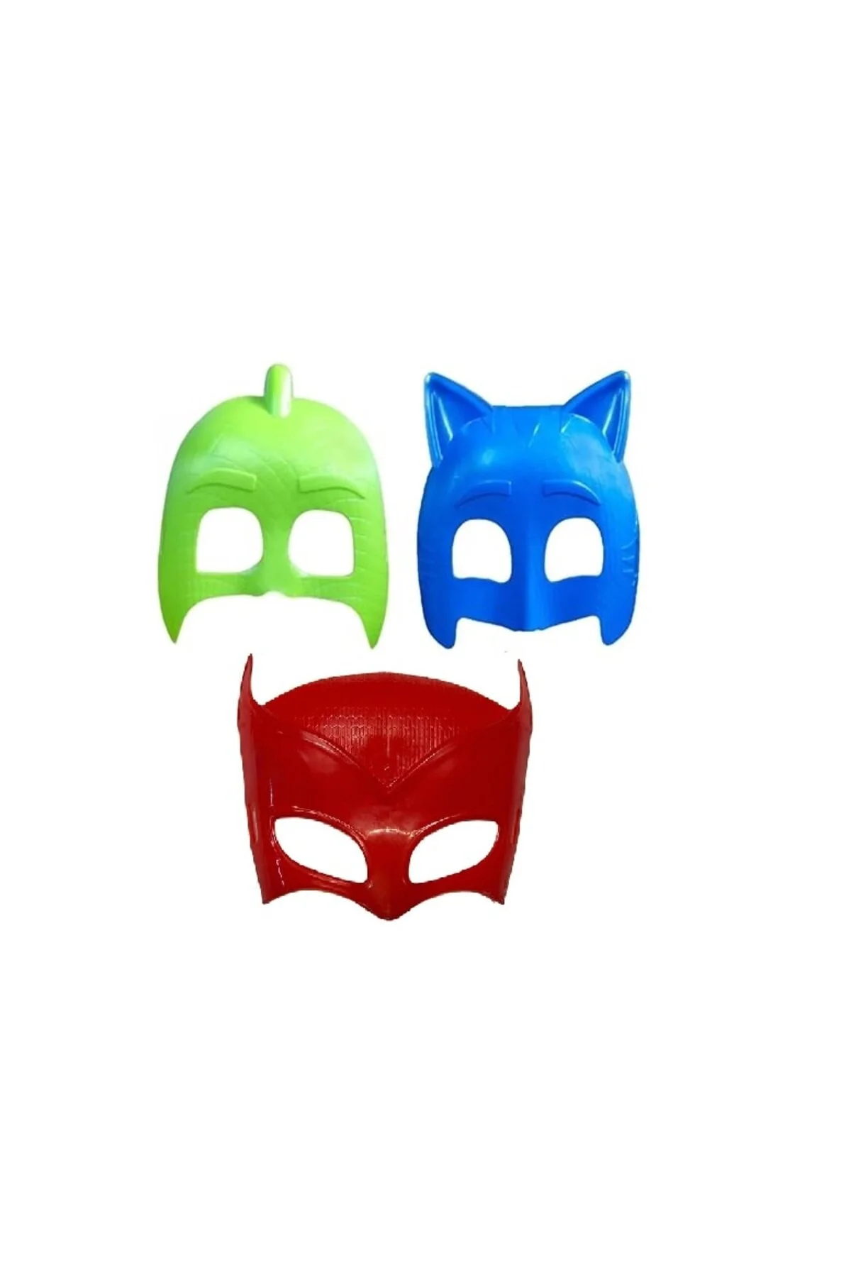اسباب بازی های فیگور دیگر PIJAMASKELILER PJ MASKLILER MASKS 3 رنگ ست ماسک صورت TURKAFONE
