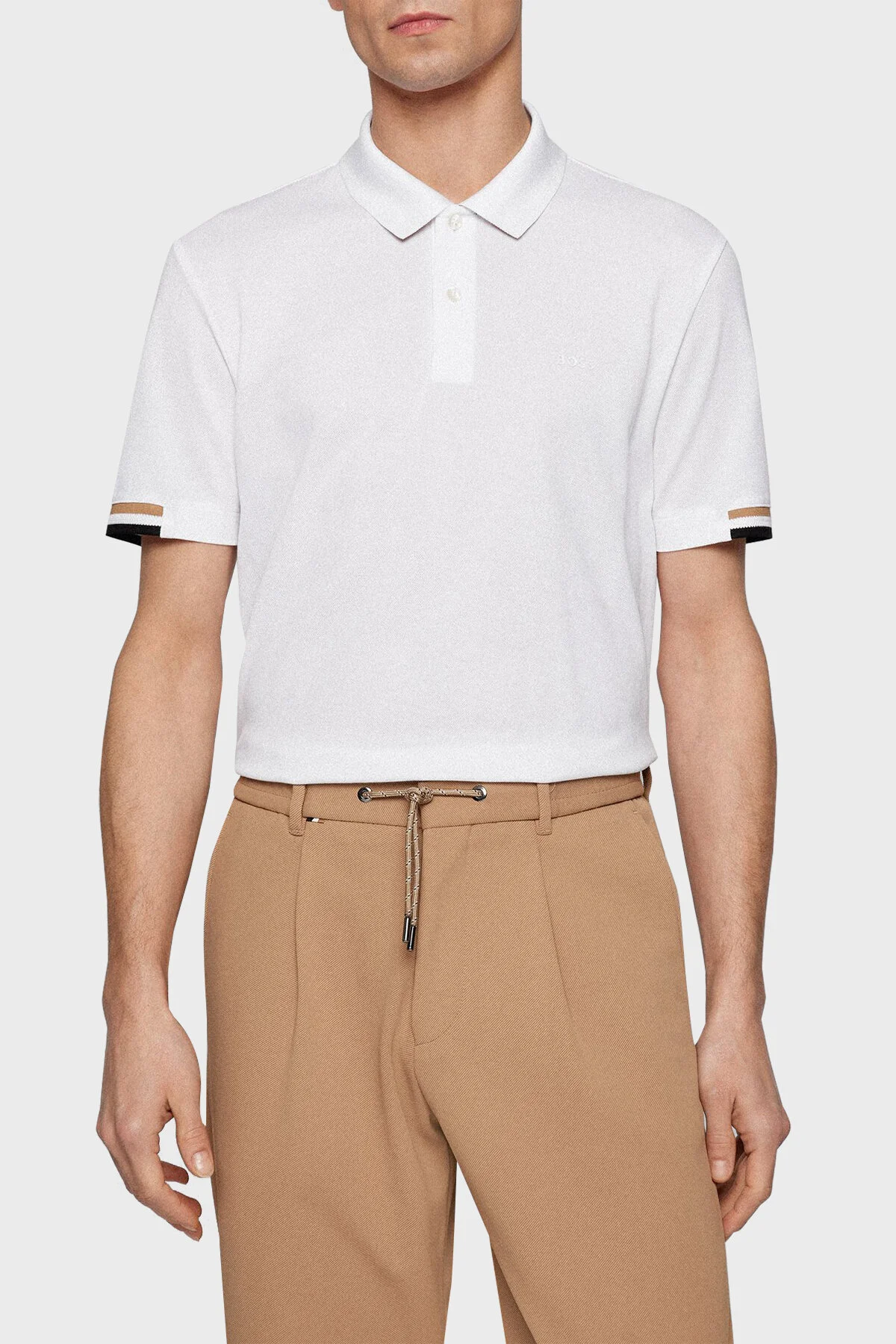 تی شرت یقه پولو مردانه YAKA PARLAY MEN'S POLO BOSS
