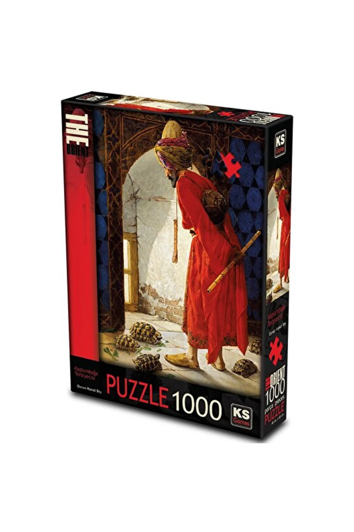 پازل KS PUZZLE 11087 KS, مربی لاک پشت, 1000 تکه از ترکیه Ks Games
