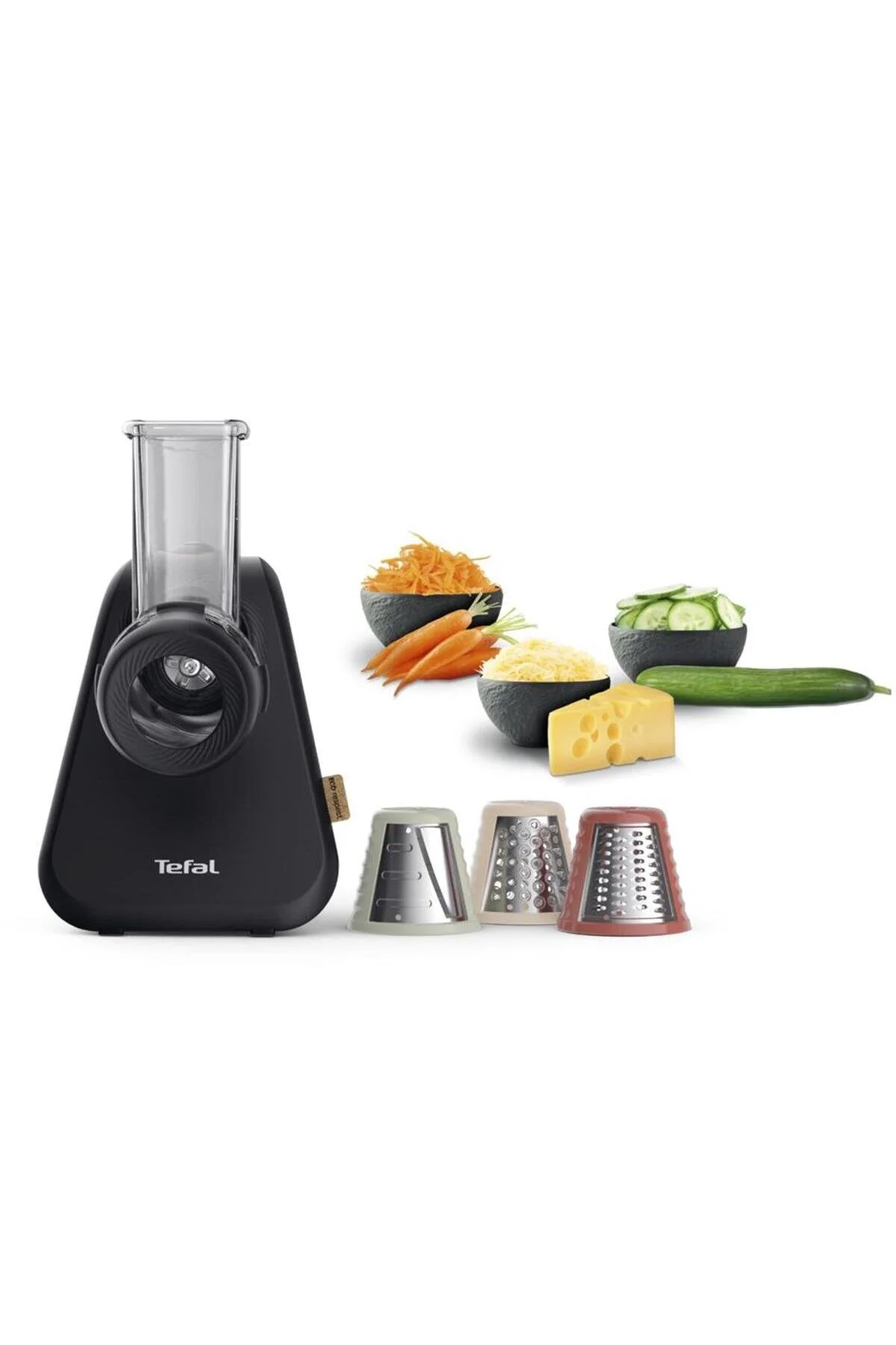 خردکن و غذا ساز مشکی رنده برقی 200 وات تفال TEFAL
