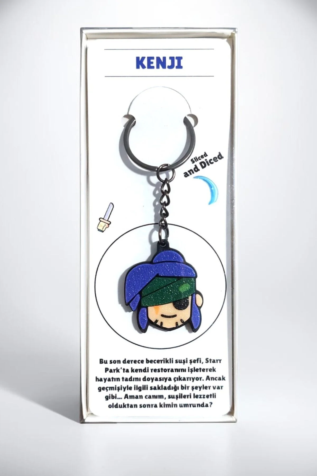 جلیقه کلید BRAWL STARS KENJI KEYCHAIN اورجینال Saes Labs