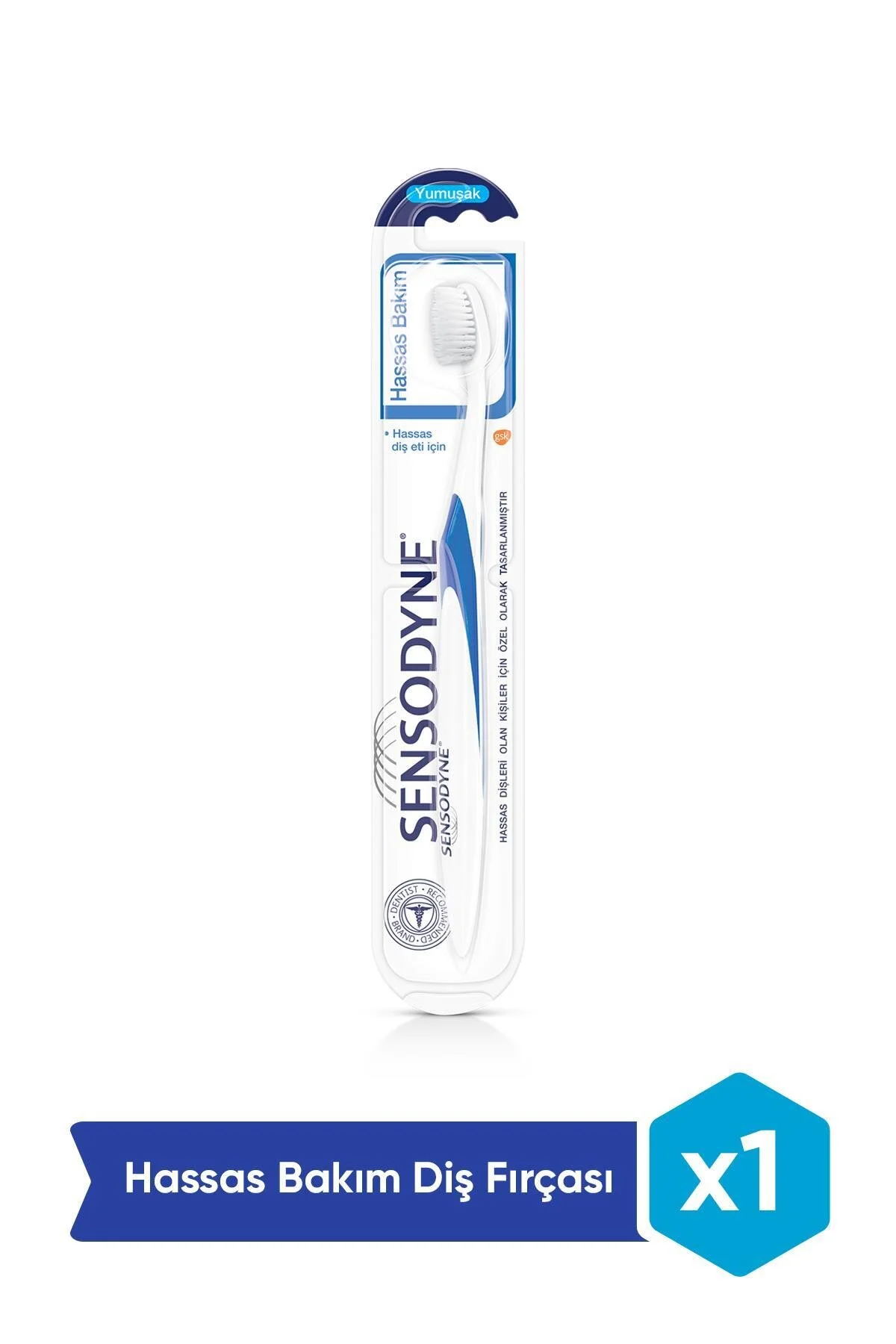 مسواک دستی نرم SENSITIVE CARE اورجینال Sensodyne