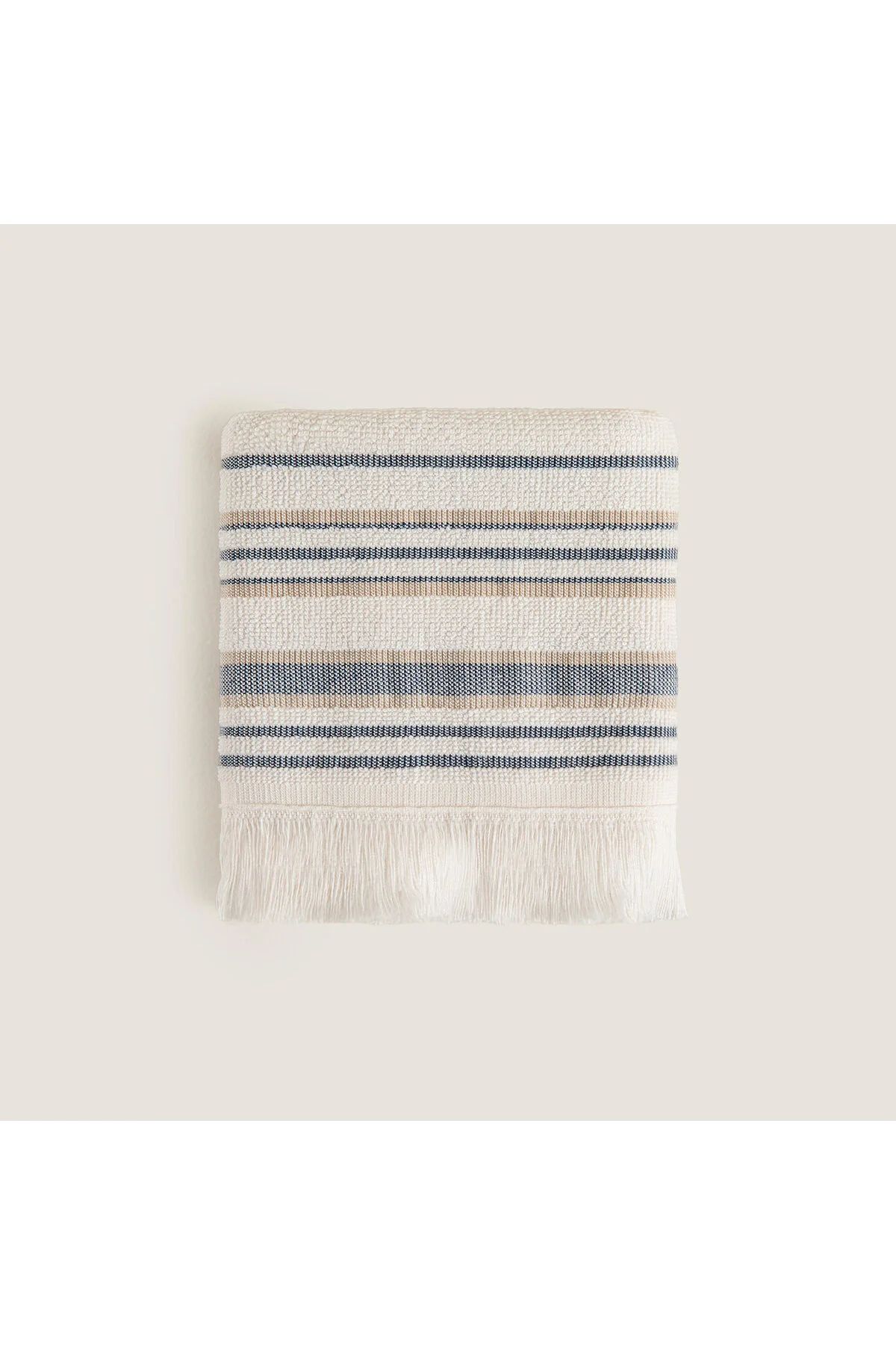 حوله دست عمیق 30X50CM ECRU MARIN BLUE Chakra
