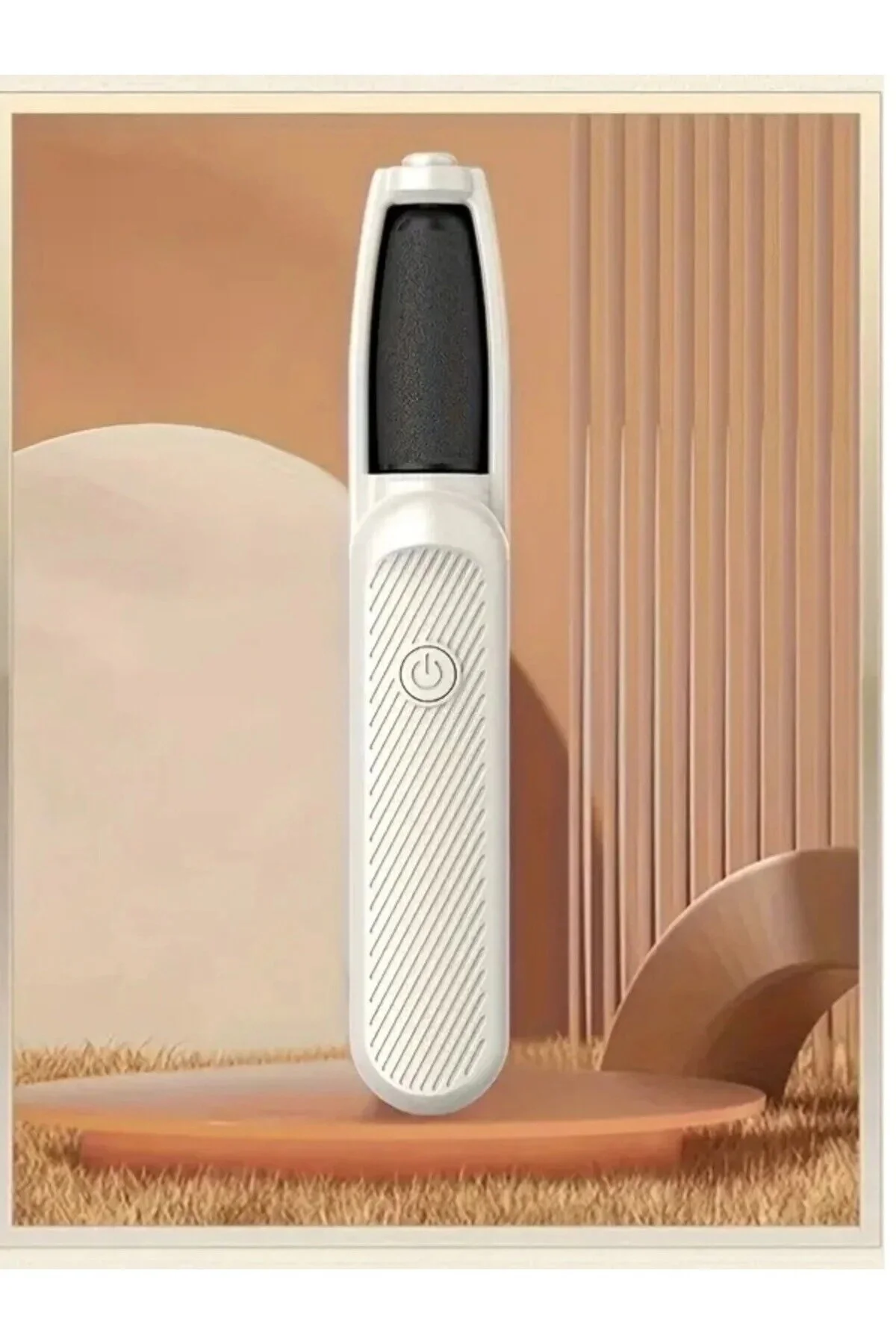 سوهان پا فایل پاشنه برقی با 2 سر سنباده ابزار پدیکور قابل حمل USB شارژ NaturalCharm
