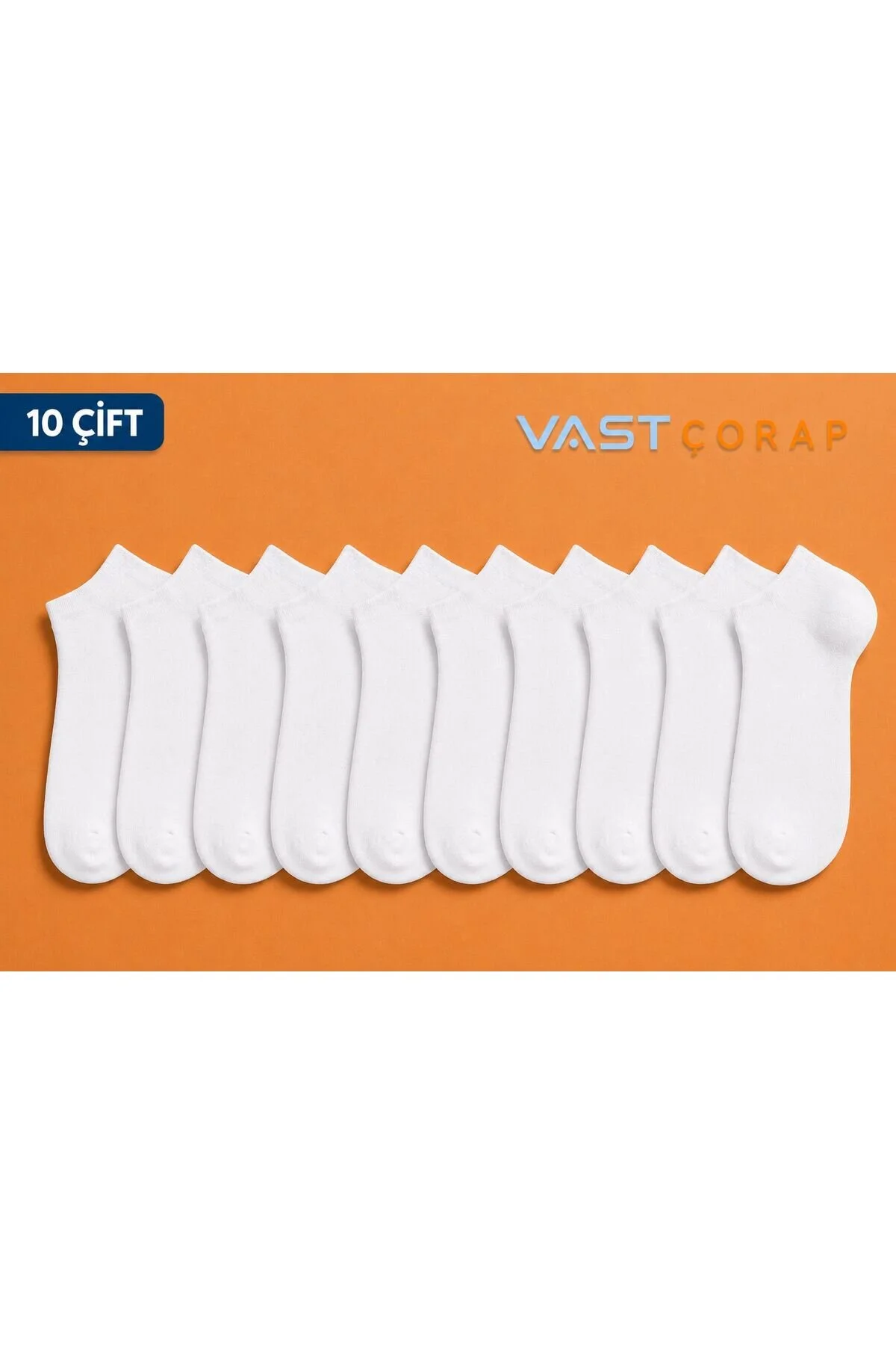 جوراب 10 جفت اقتصادی ترک Vast