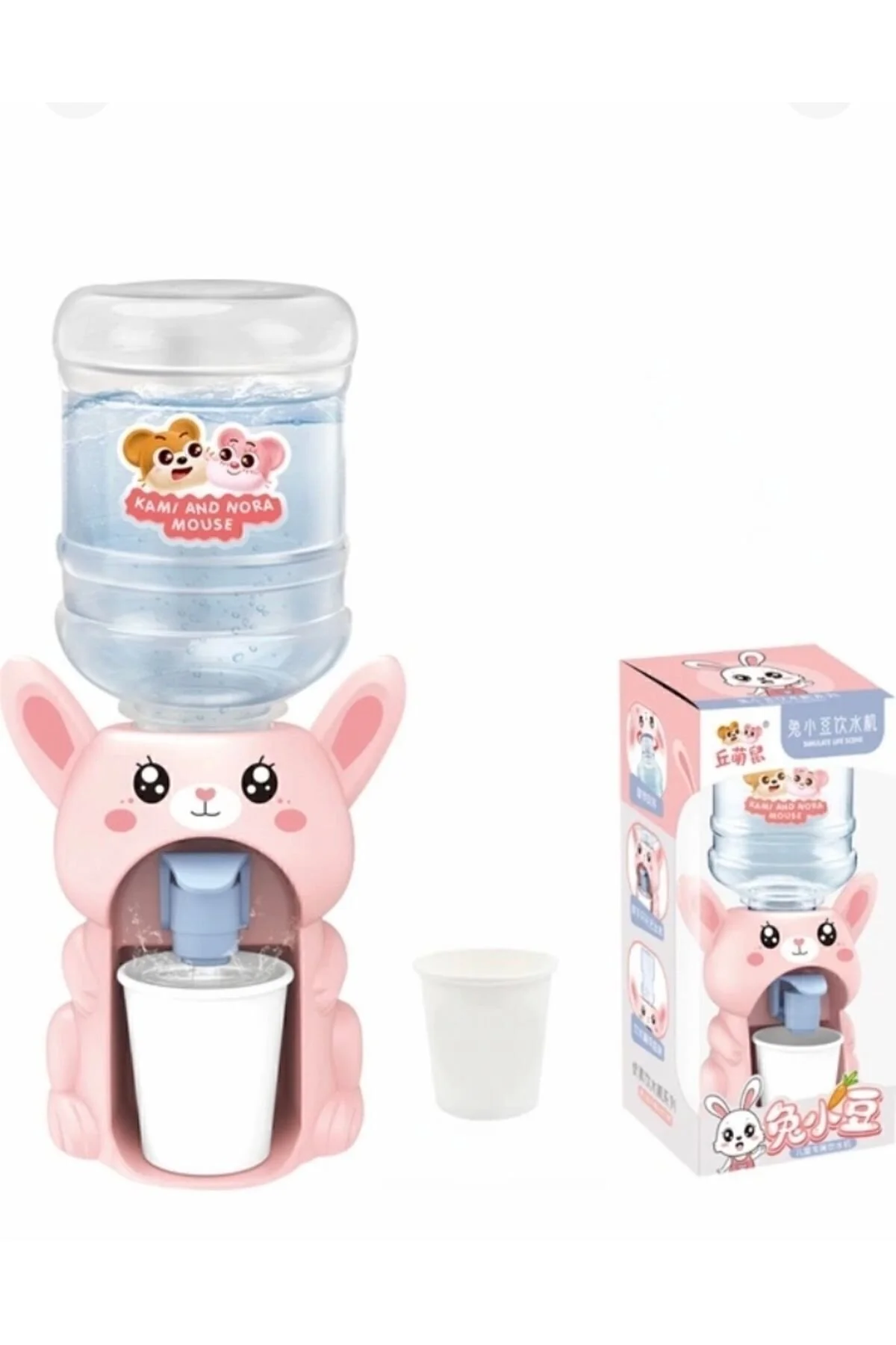 عروسک های اسباب بازی و لوازم جانبی S MINI WATER DISPENSER تلگراف نوشیدنی با مخزن شیر پایه 190 ELZEY