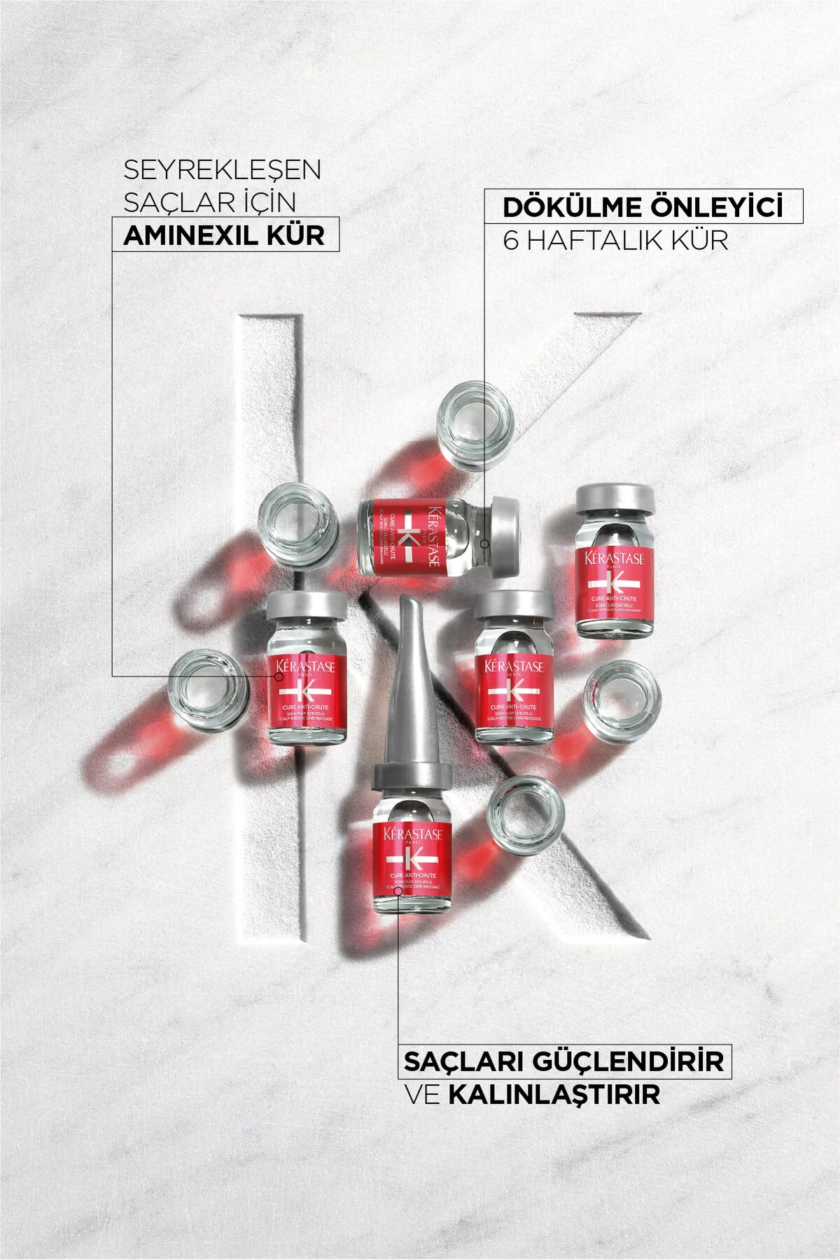 سرم درمانی Specfique Cure ضد ریزش مو 60میل کراستاس Kerastase