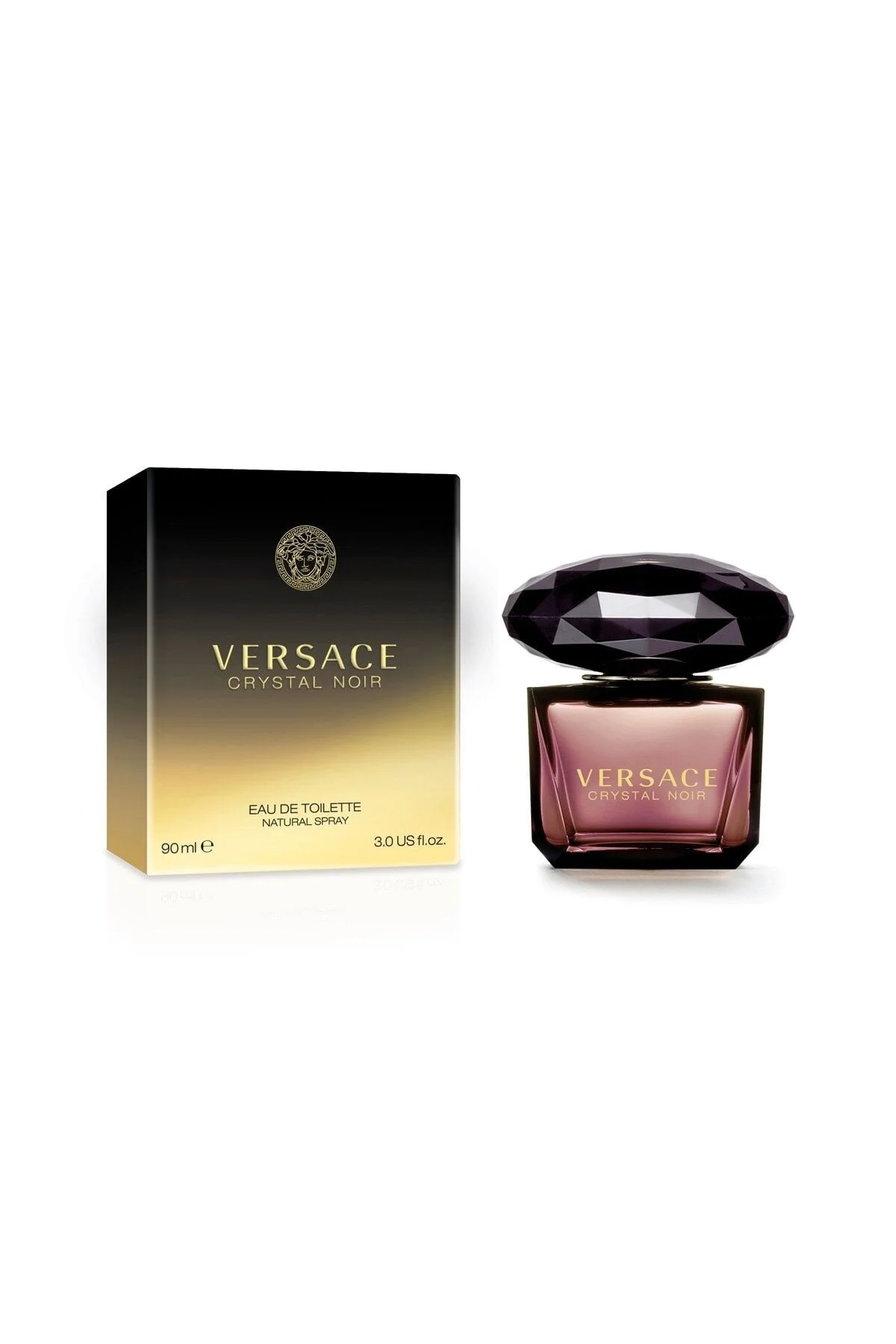 عطر زنانه Versace Crystal Noir – رایحه‌ای مرموز و خیره‌کننده، ۹۰ میل Versace