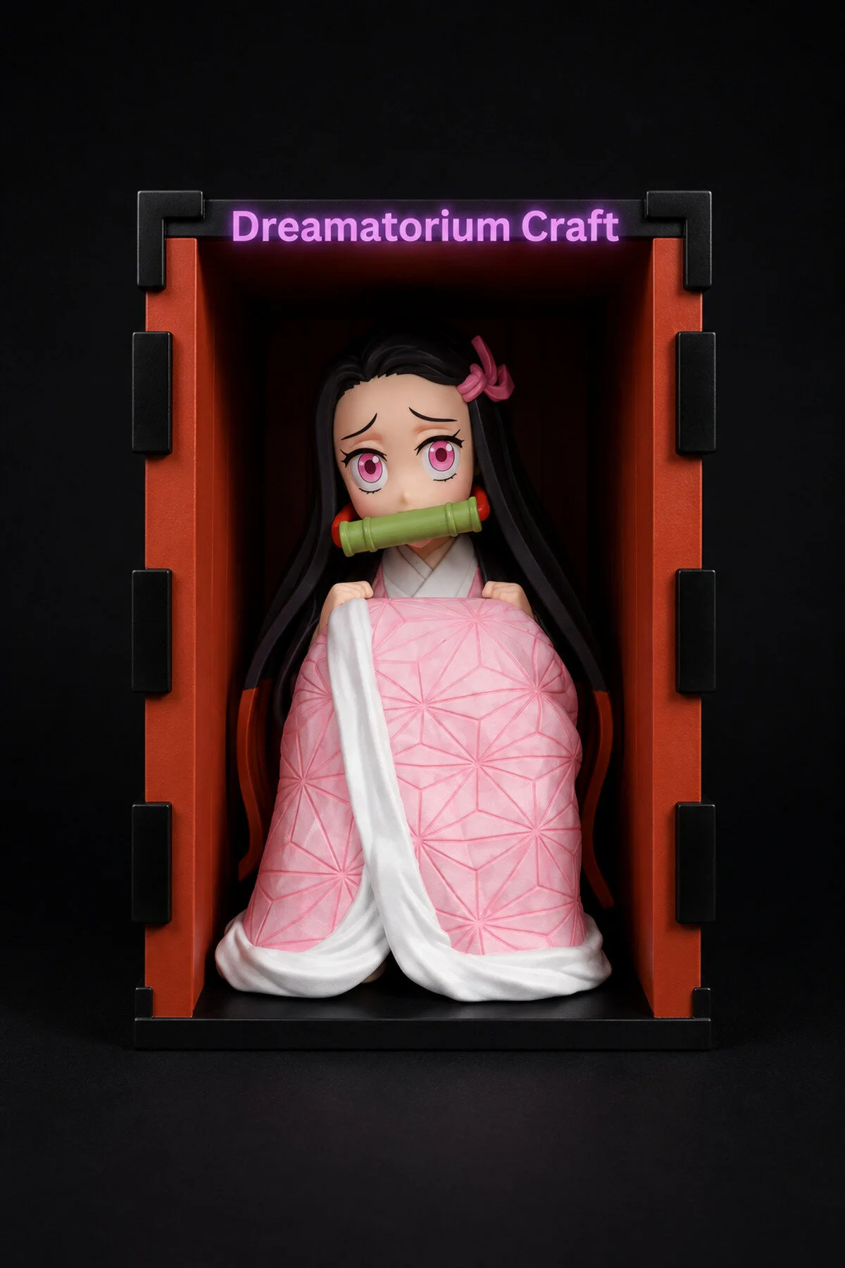 فیگور جعبه NEZUKO دیوراما طراحی ویژه شیطان قاتل Dreamatorium Craft