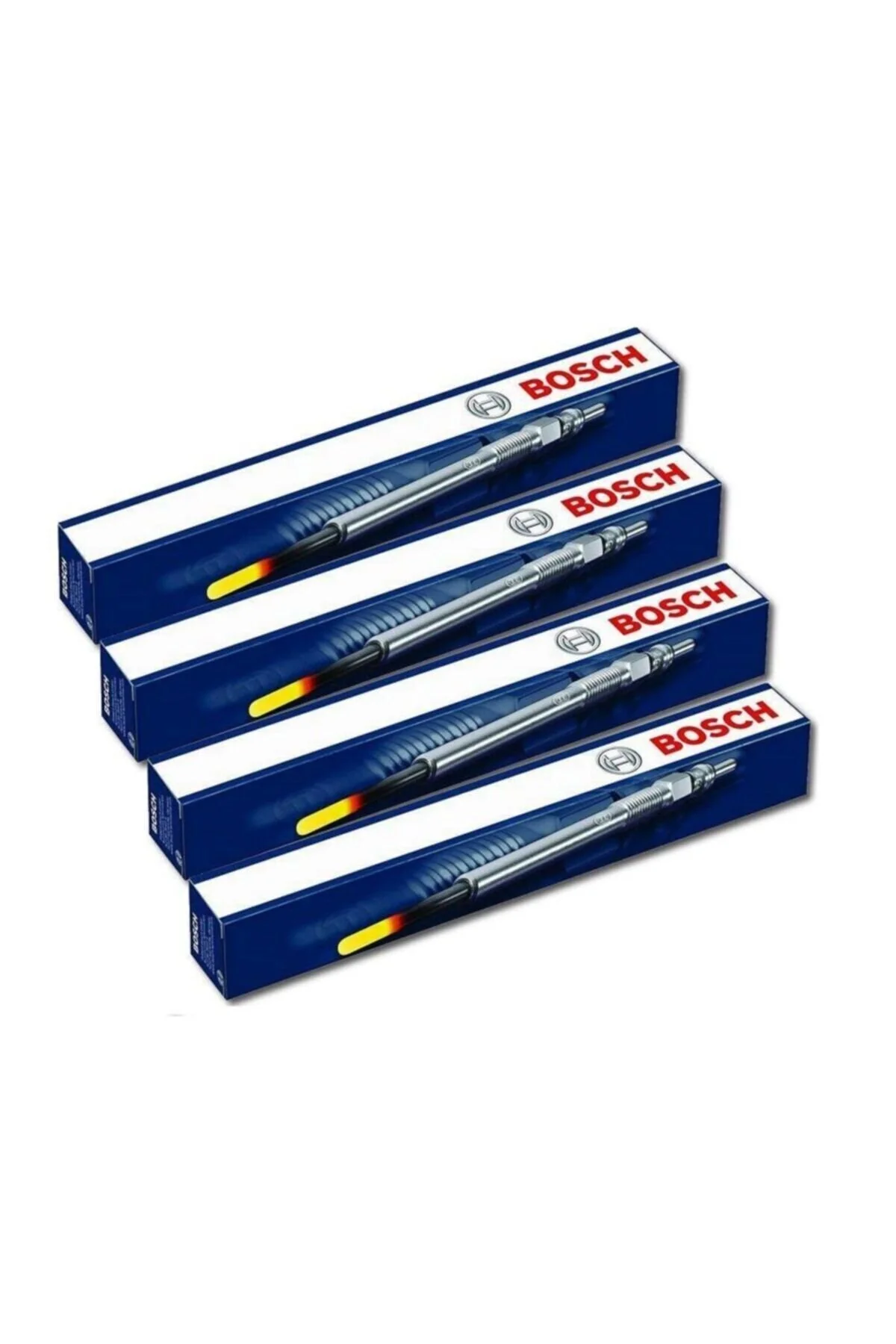 شمع گرم کن دیزل فیات LINEA 1.3 JTD 16V GLOW PLUG 4 PIECES 2007 2017 Bosch