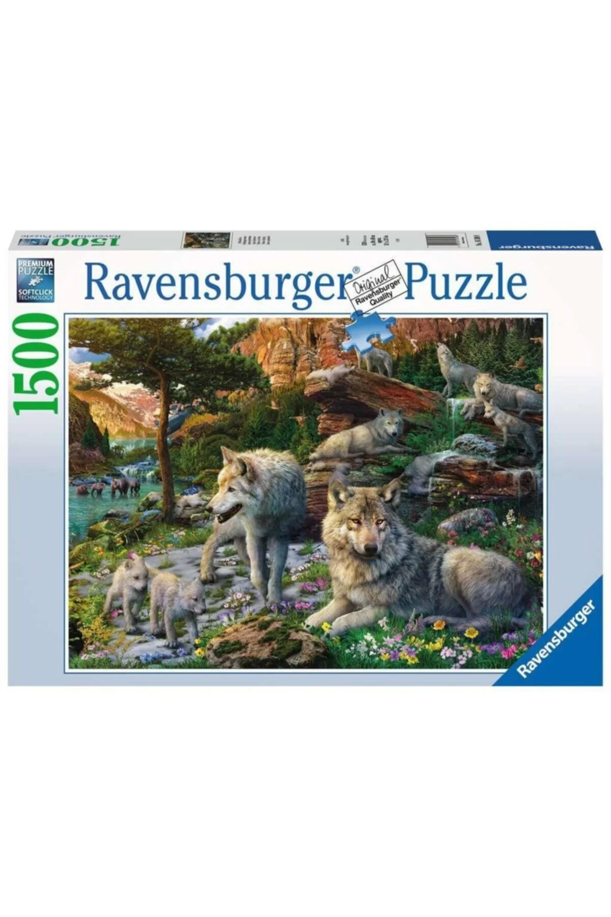 پازل Wolves 1500 Piece Puzzle 165988 U 08146 RAVENSBURGER