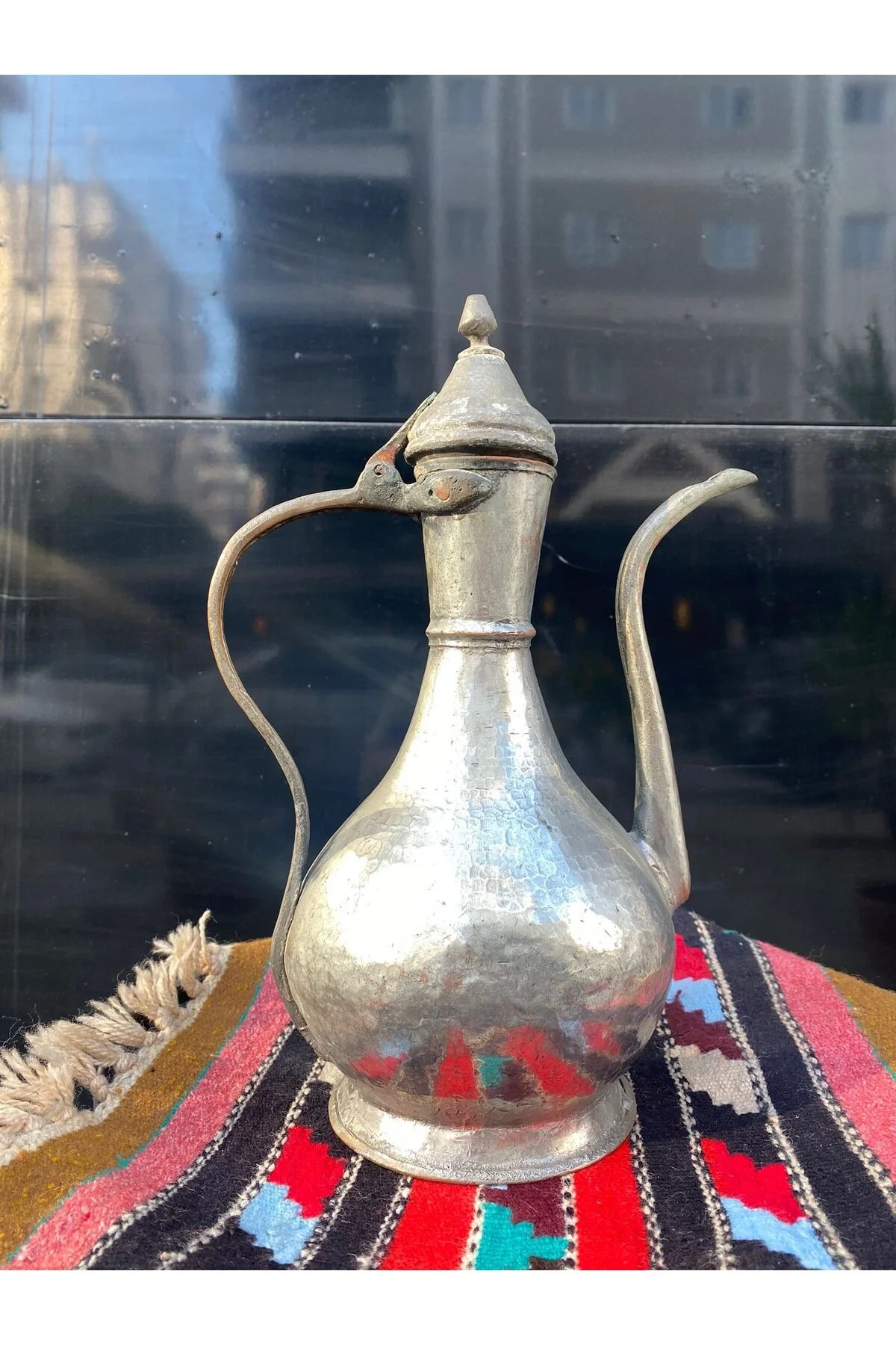 پارچ و تنگ کتاب عتیقه قدیمی مس اورجینال LüksAksesuar